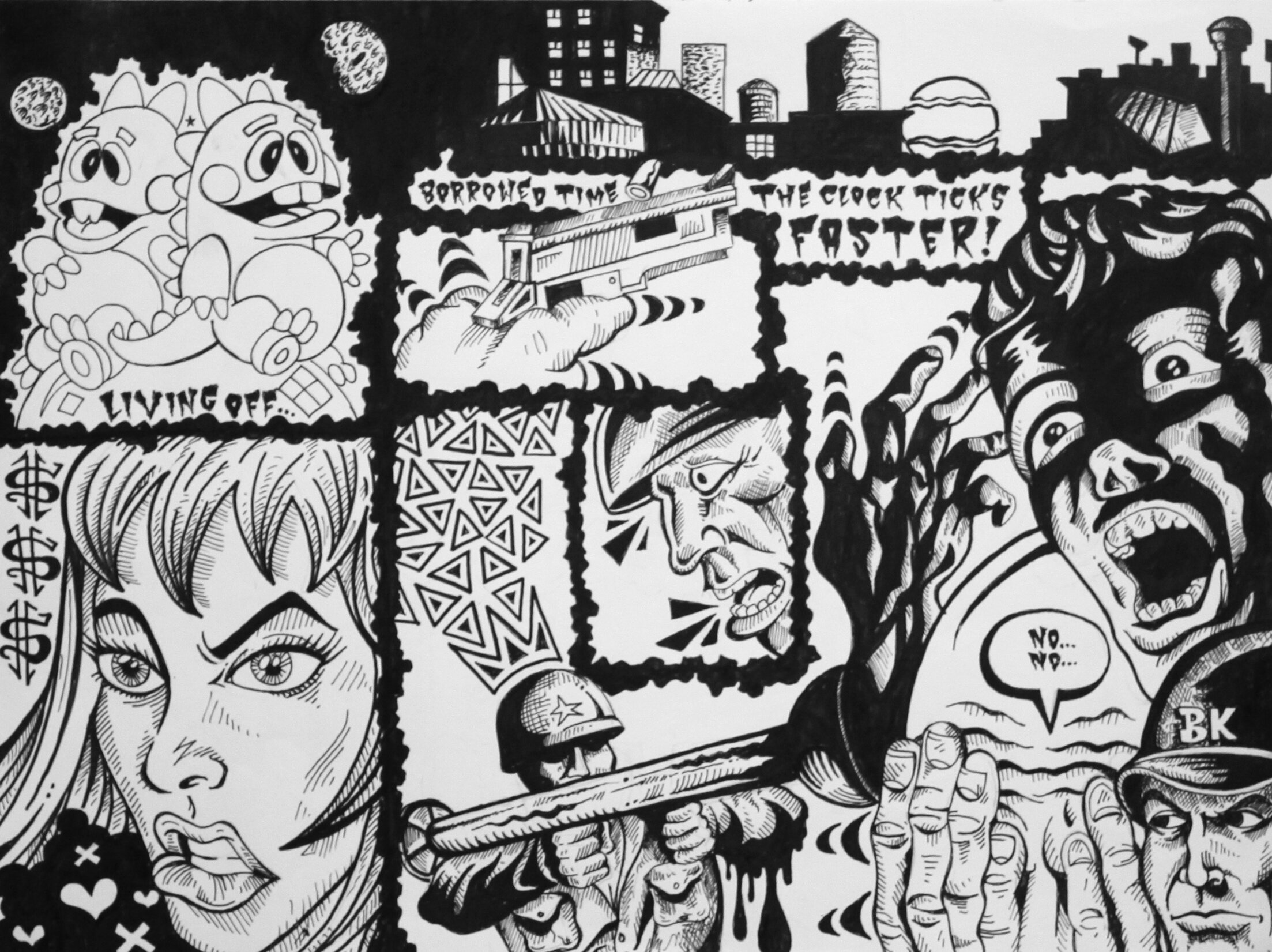 Living Off Borrowed Time 24 x 18.jpg