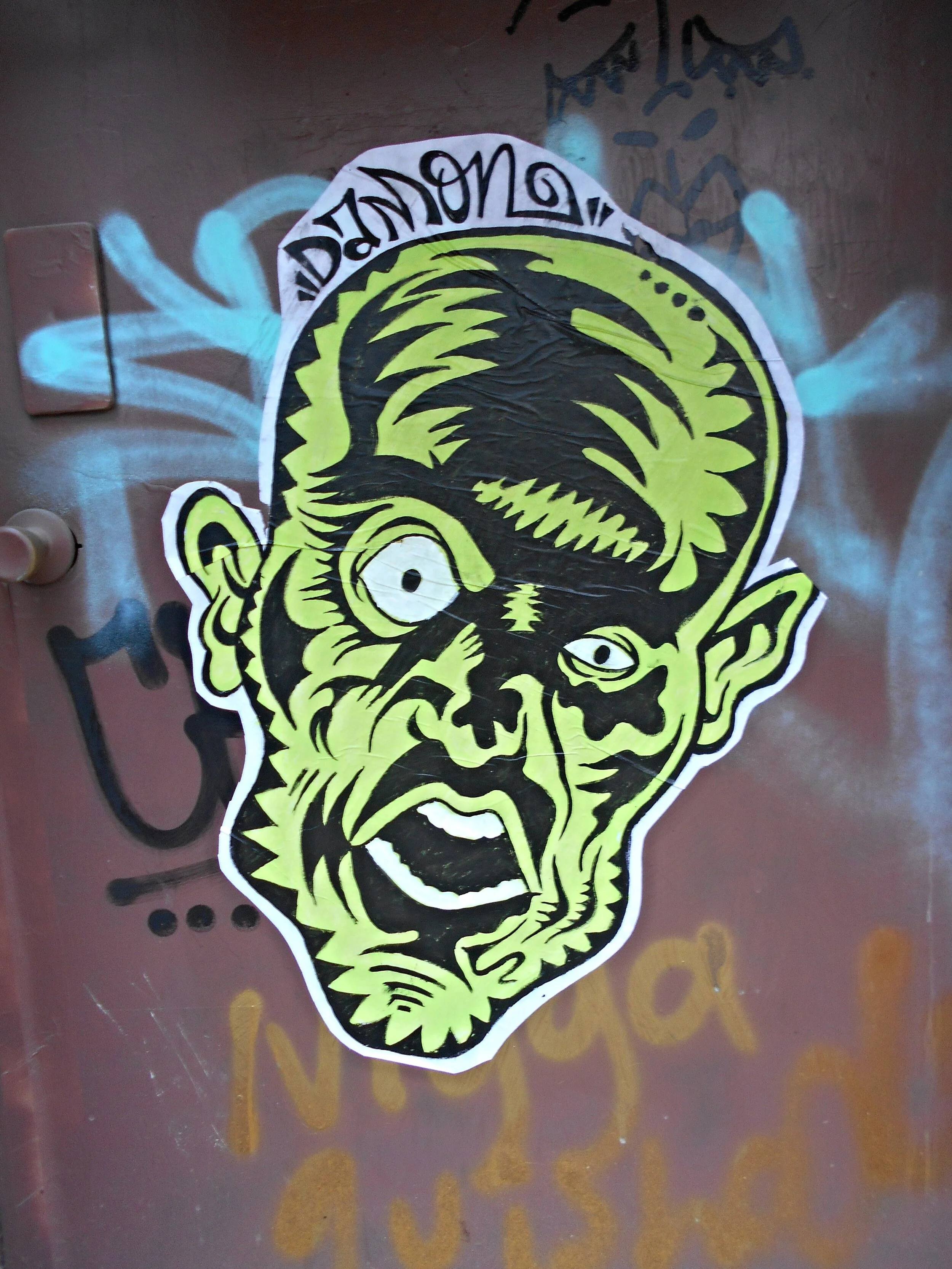 Green demented head 2014.jpg