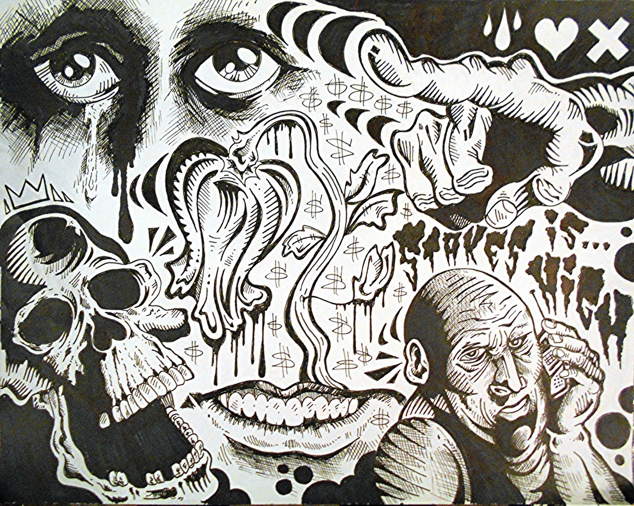 Stakes is High 11 x 9 .jpg