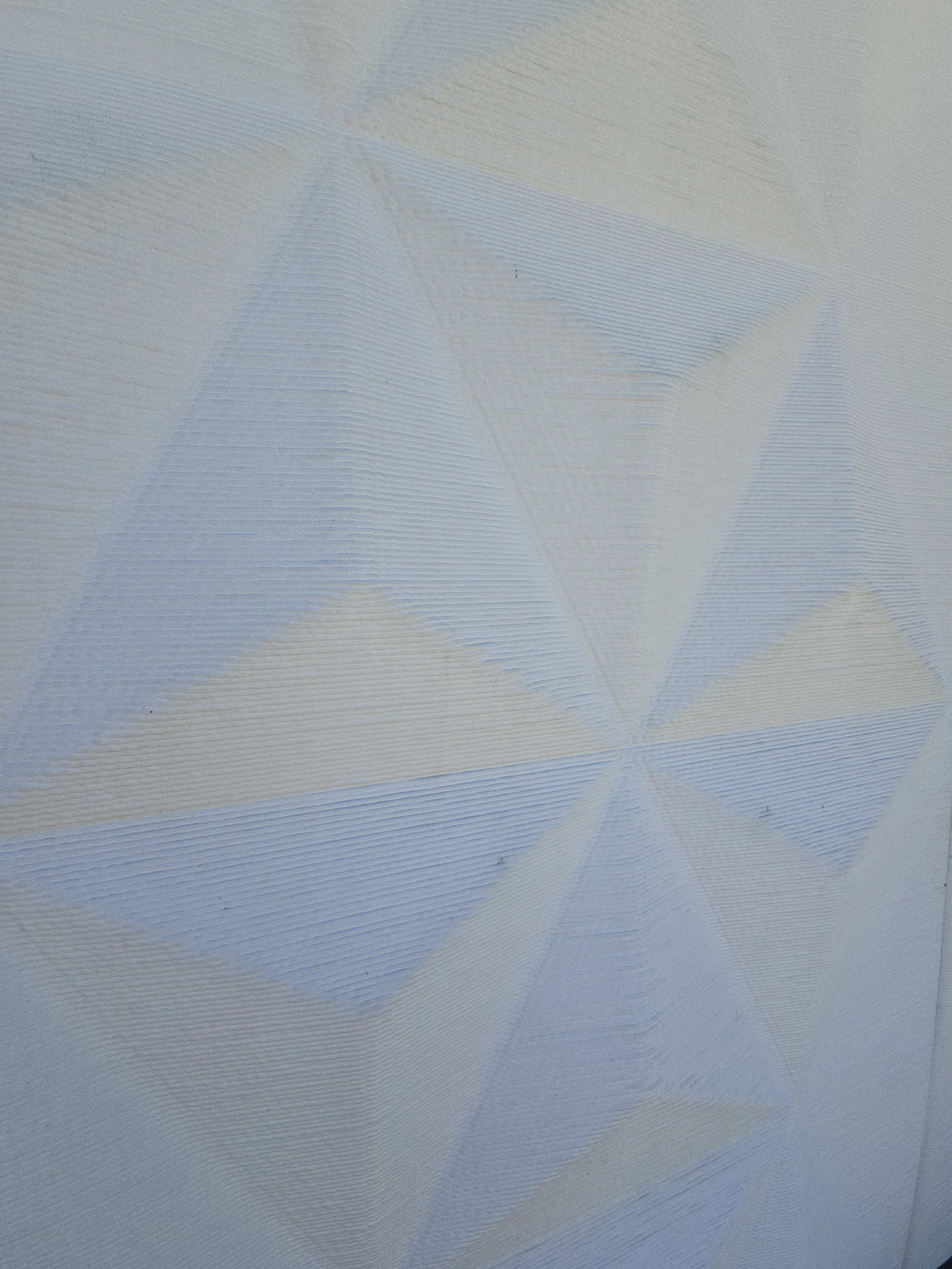 close up of 3-d printed wall