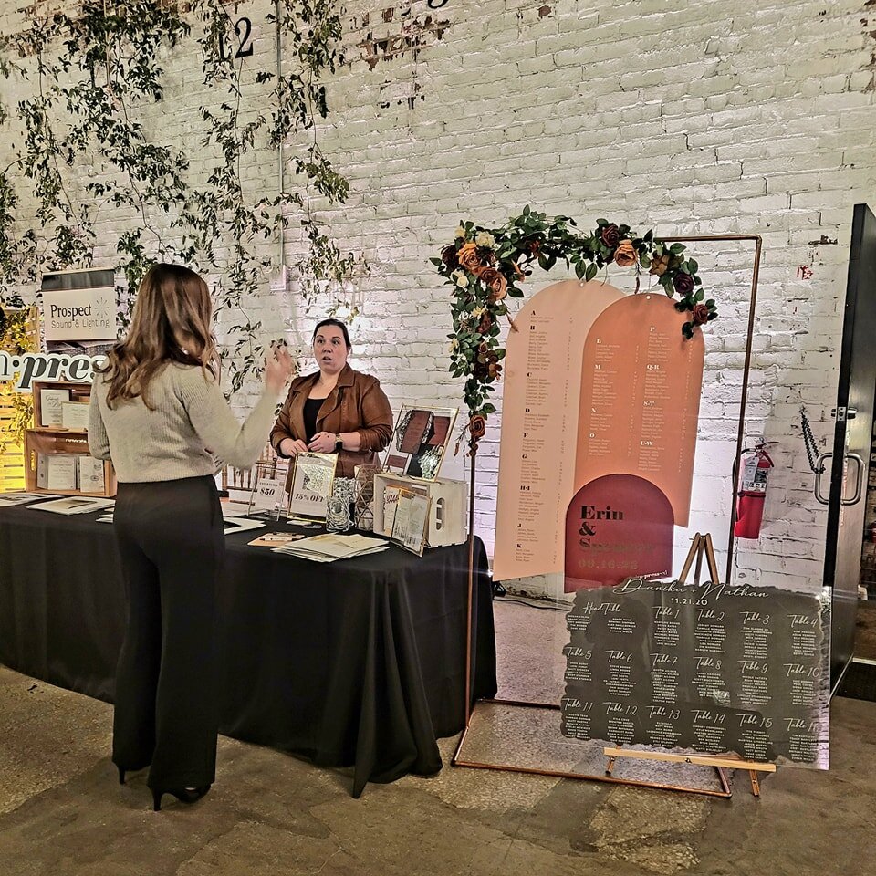 If you haven't had a chance to catch up with one of our team members at a bridal show this season, no problem! We are available to schedule in-person consultations, answer questions, and get your special planning started at our location in Keller Sta