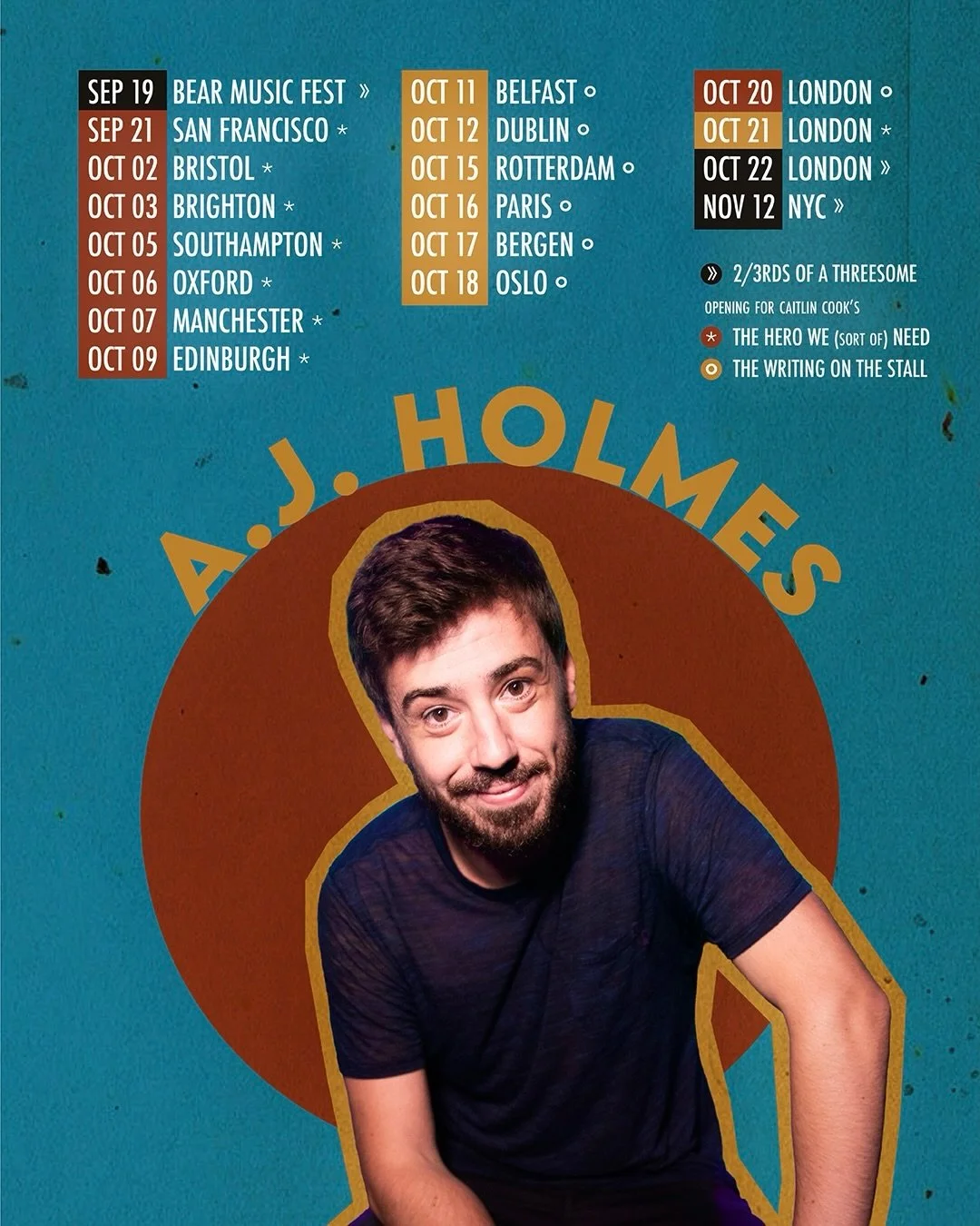 Let&rsquo;s get this show on the road 🤘🏼

It&rsquo;s been way too many years since I&rsquo;ve done a proper tour, and next month I&rsquo;m finally getting back out there&mdash;all over the UK &amp; Europe with my favorite person/headliner/wife @the