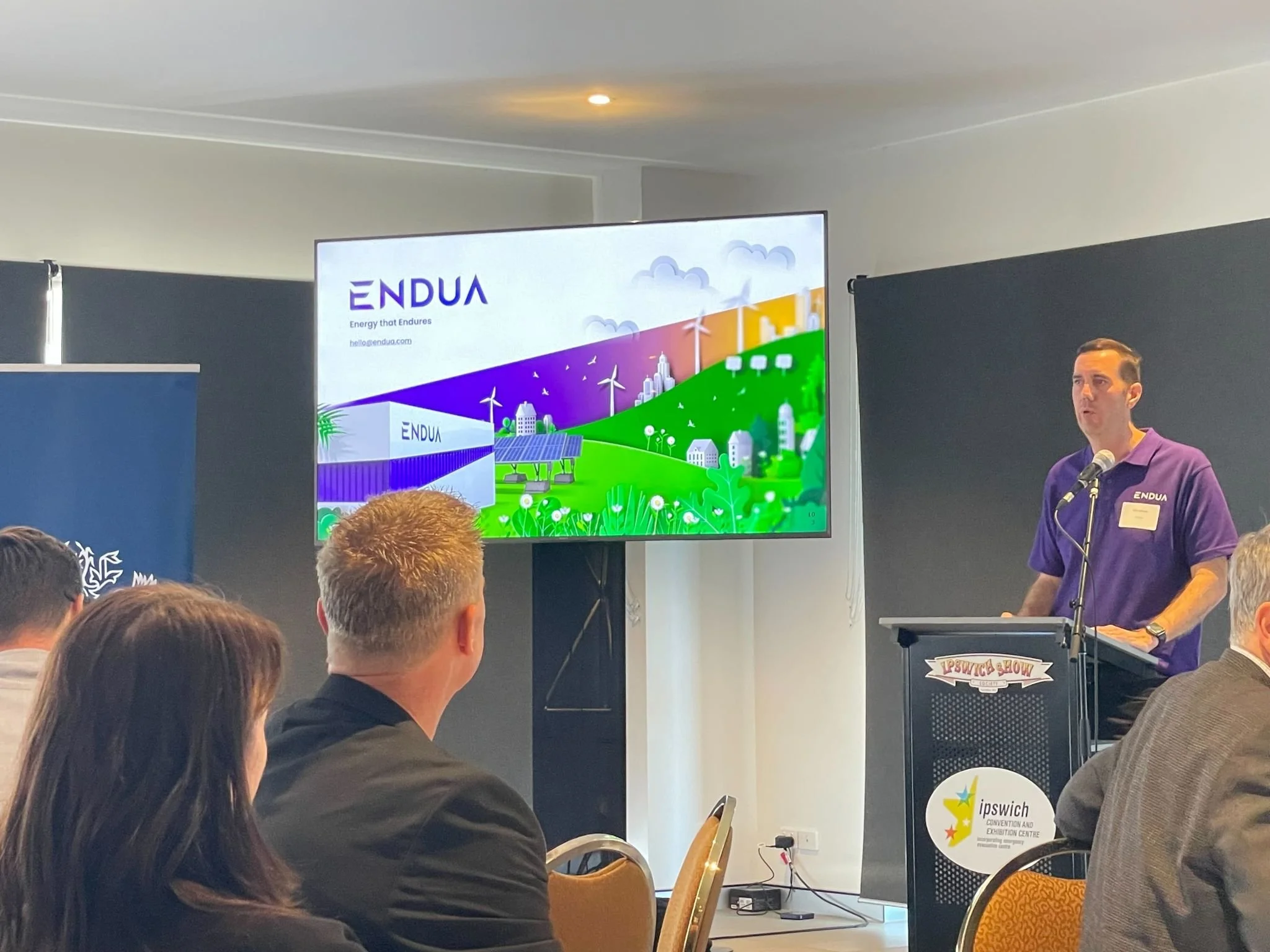 Video news: Endua presents at the Supplying to Renewable Energy Forum