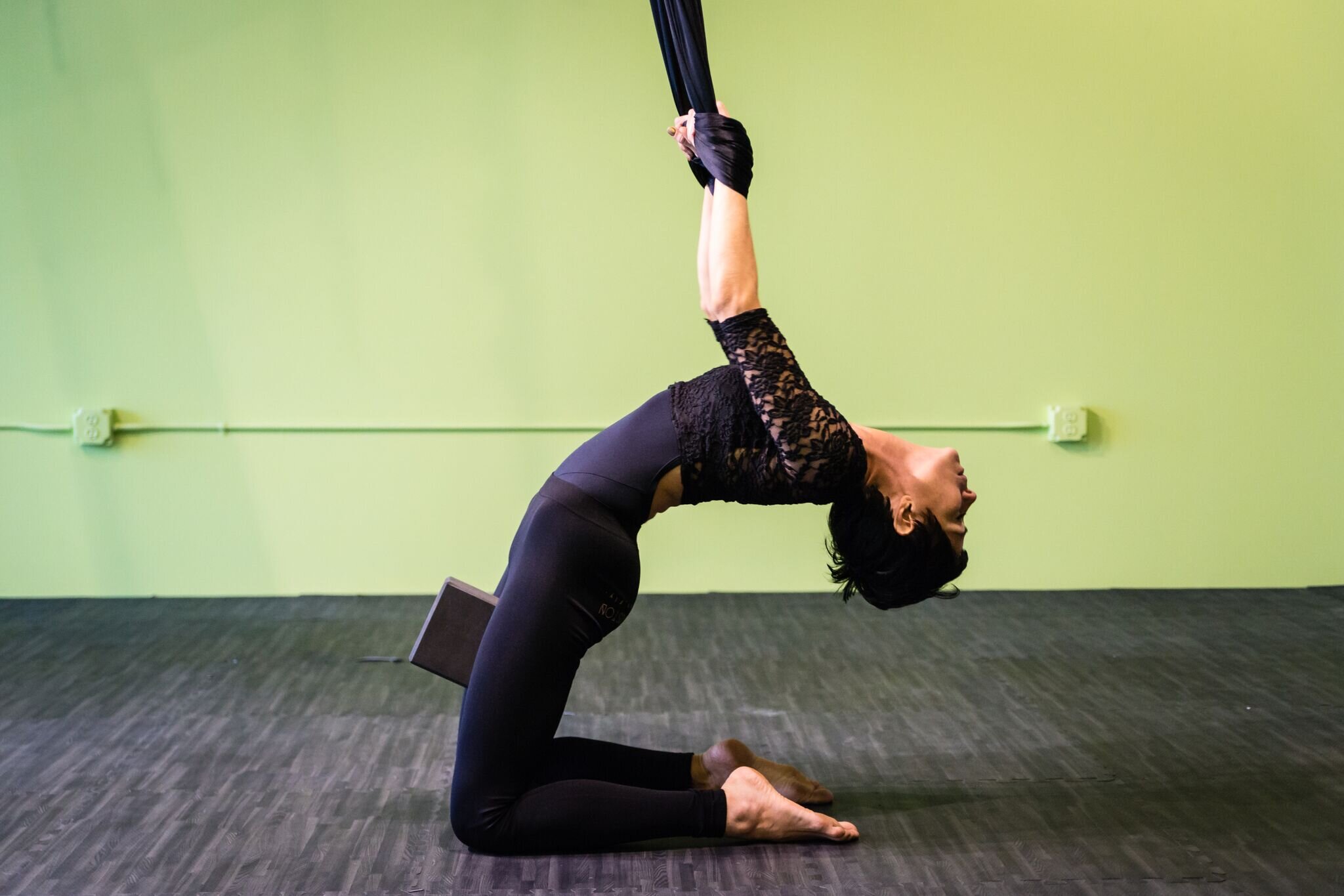 Yoga Moto Girl - Yoga Trapeze Houston