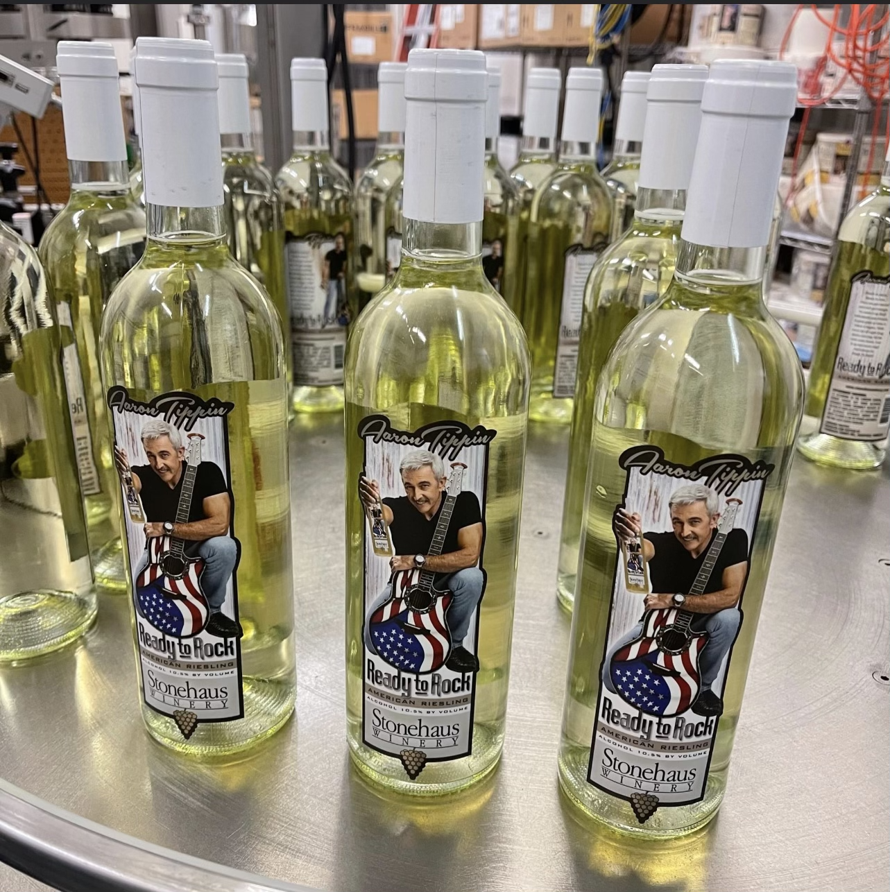 Aaron Releases "Ready to Rock" Riesling with Stonehaus Winery
