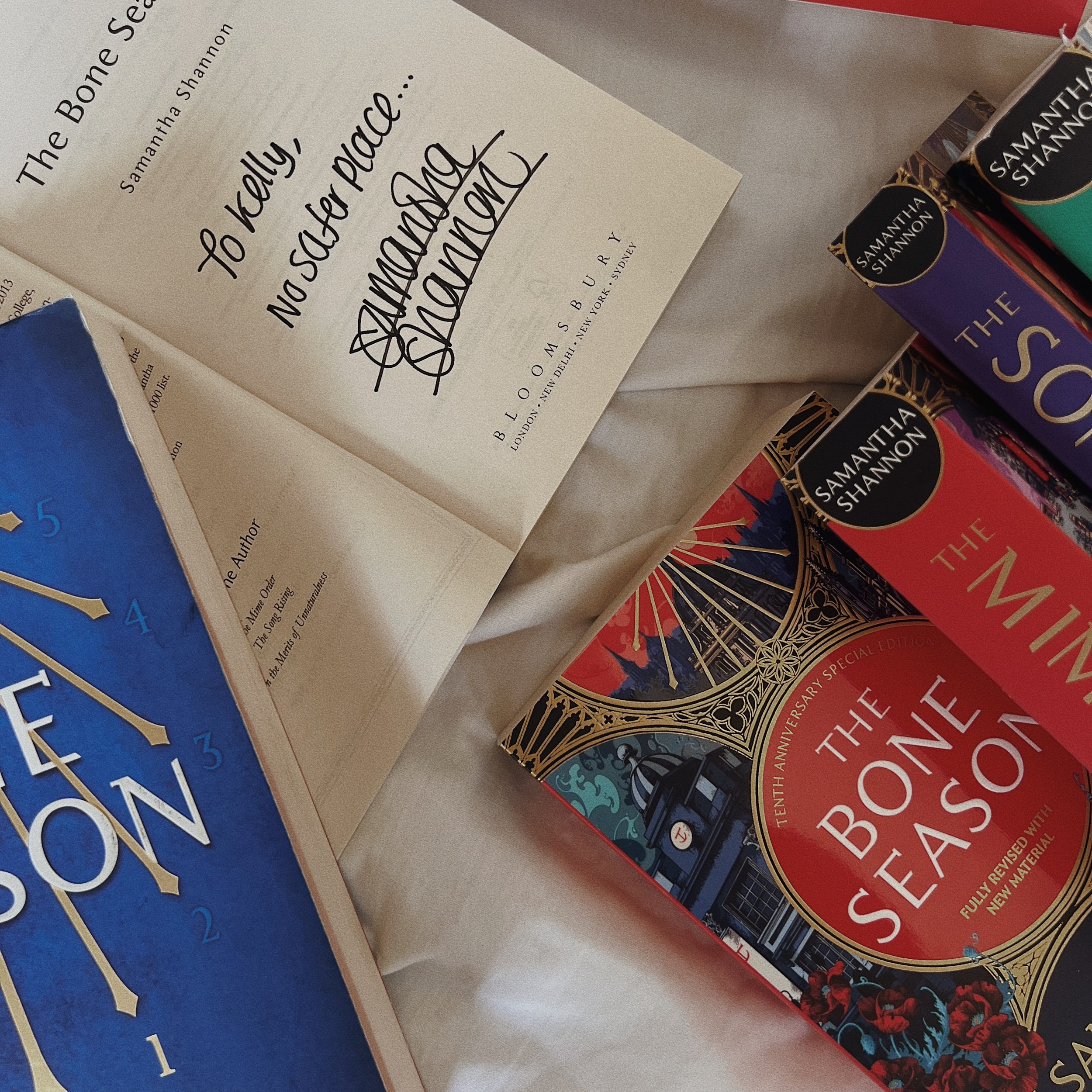 Review: The Bone Season Series (So Far!) by Samantha Shannon