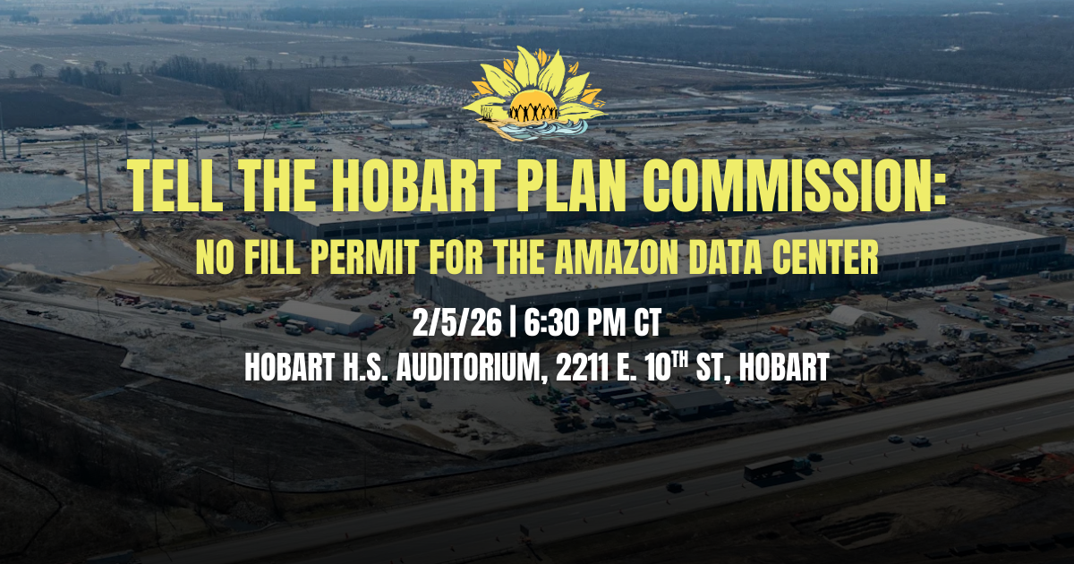 Hobart Plan Commission Meeting on Amazon Data Center Permit