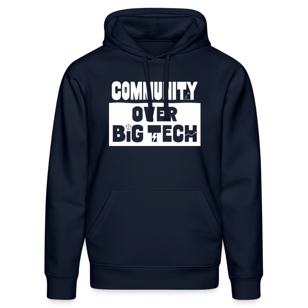 Community Over Big Tech Hoodie