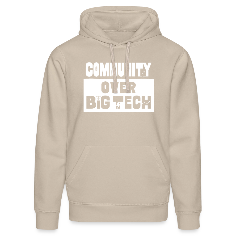 Community Over Big Tech Hoodie