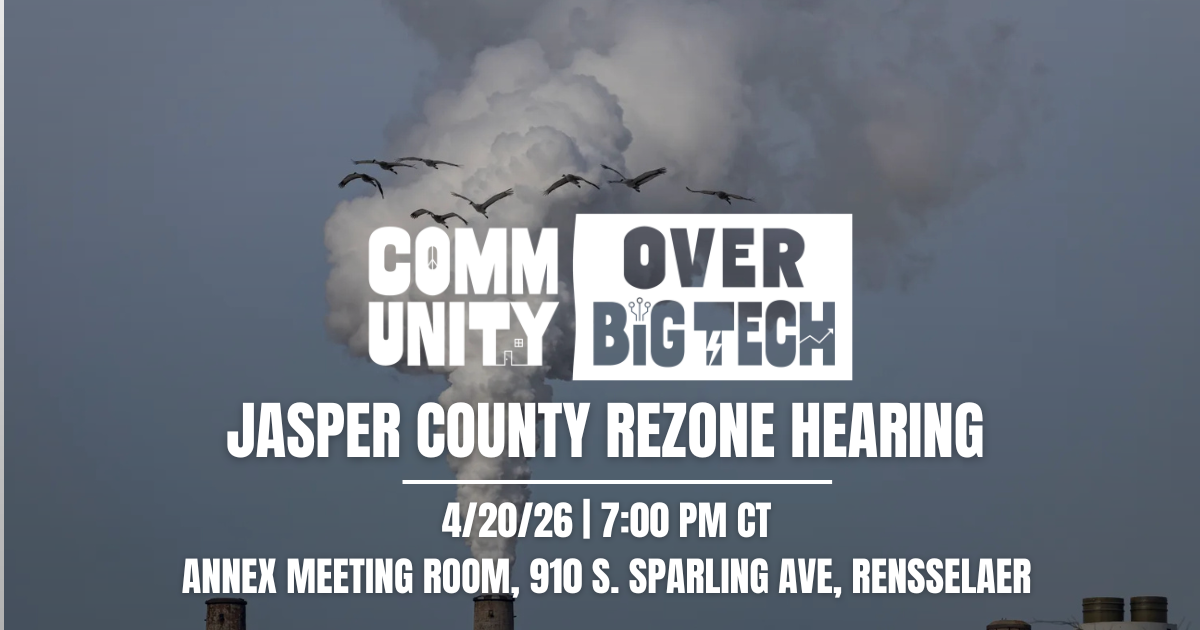Jasper County Rezone Hearing