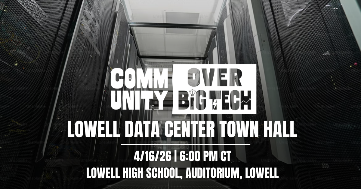 Lowell Data Center Developer Town Hall