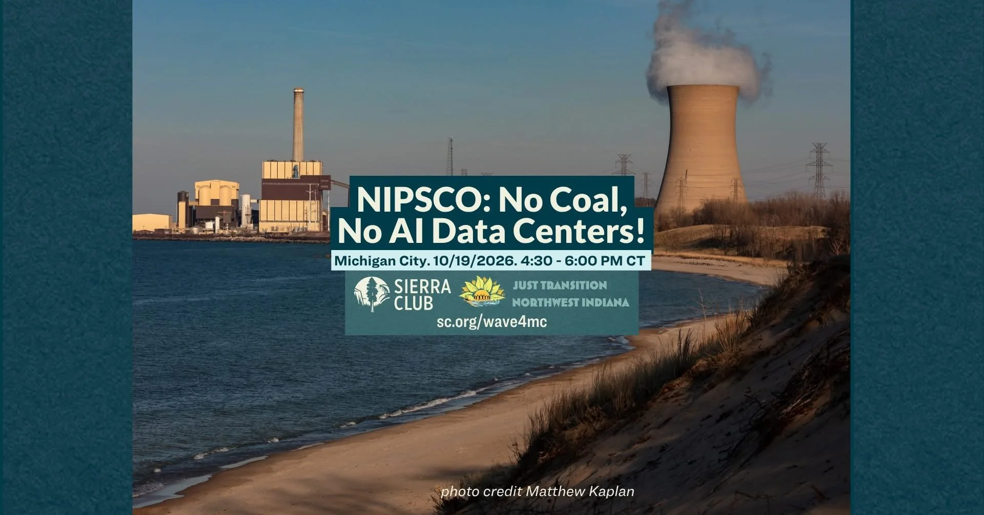 Pop-Up Event - NIPSCO: No Coal, No AI Data Centers