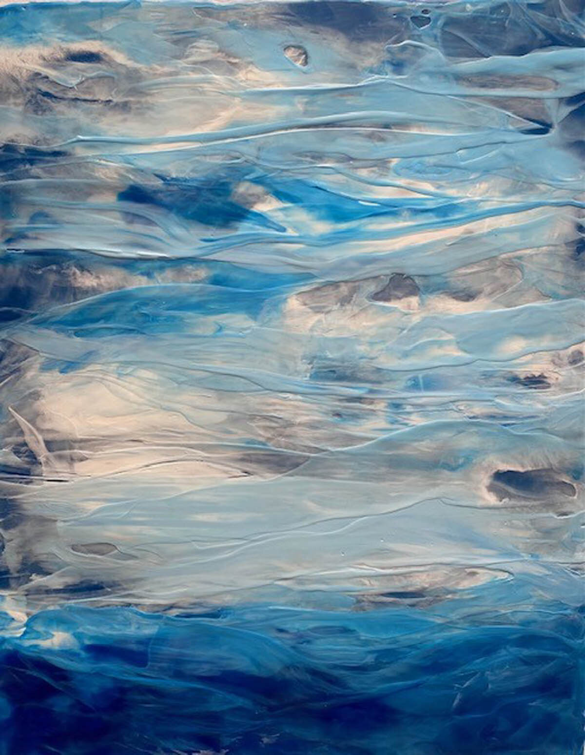Blue Ribbon / 20" x 16"