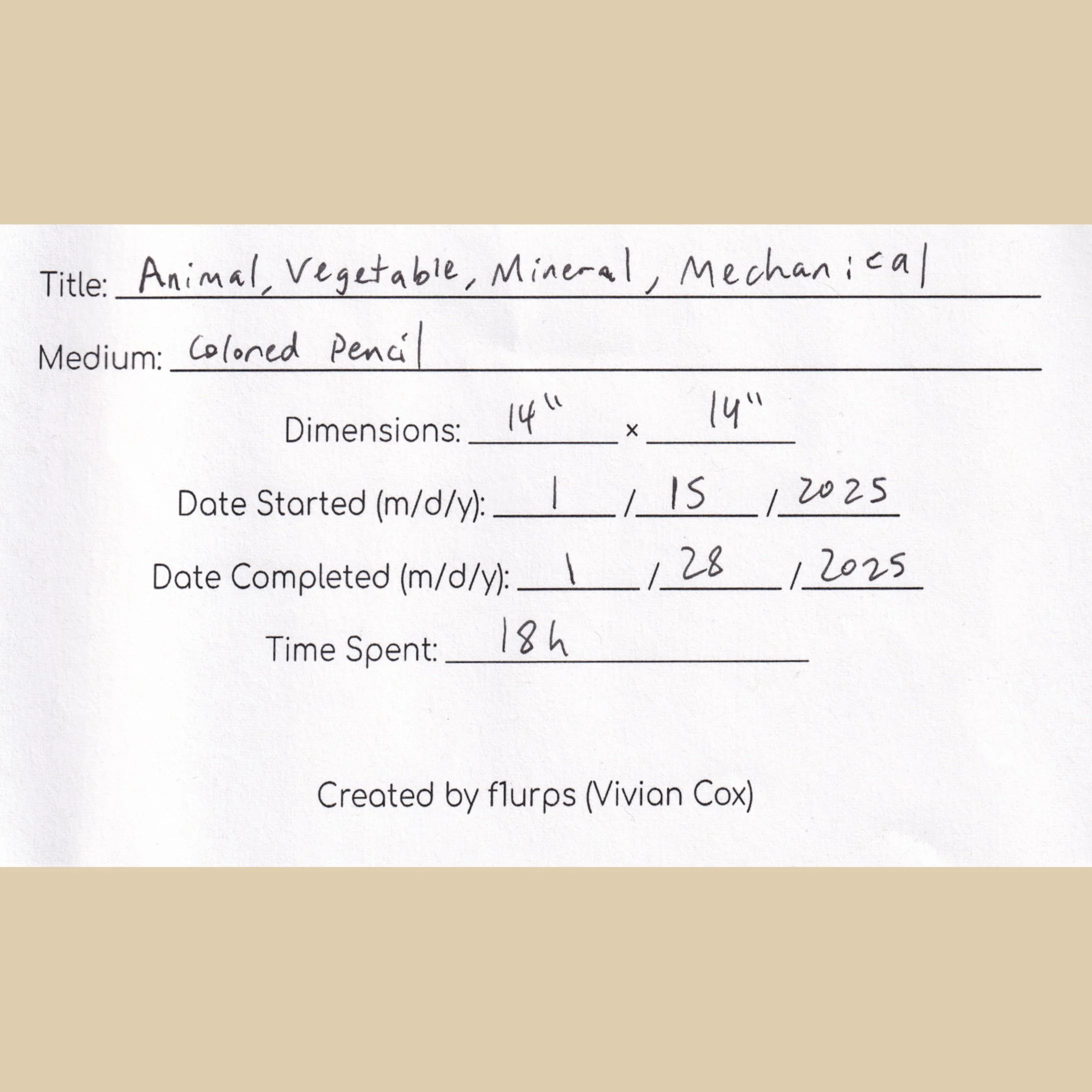 Animal, Vegetable, Mineral, Mechanical - Info Card.jpg