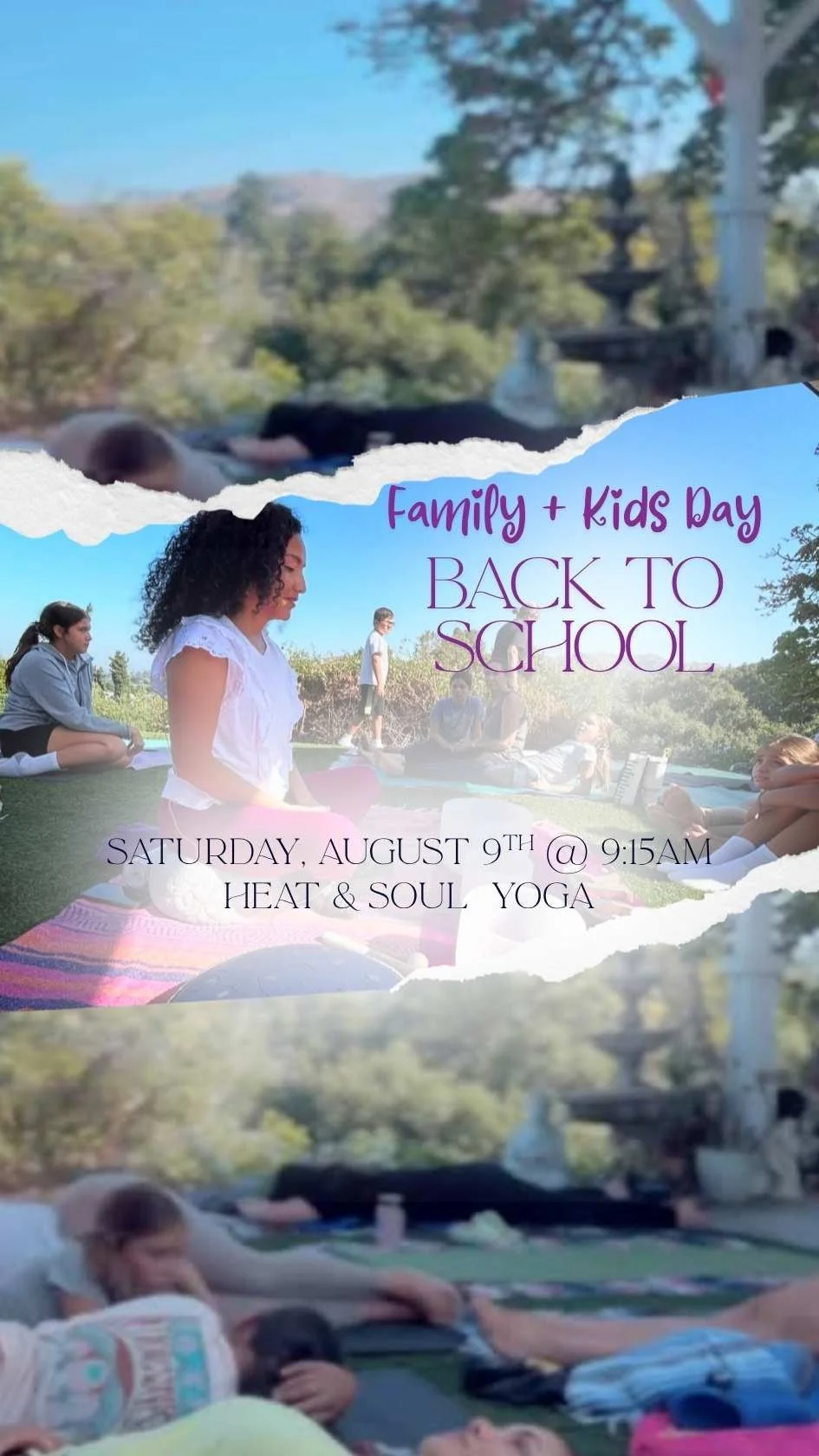 Family + Kids Day - Back To School