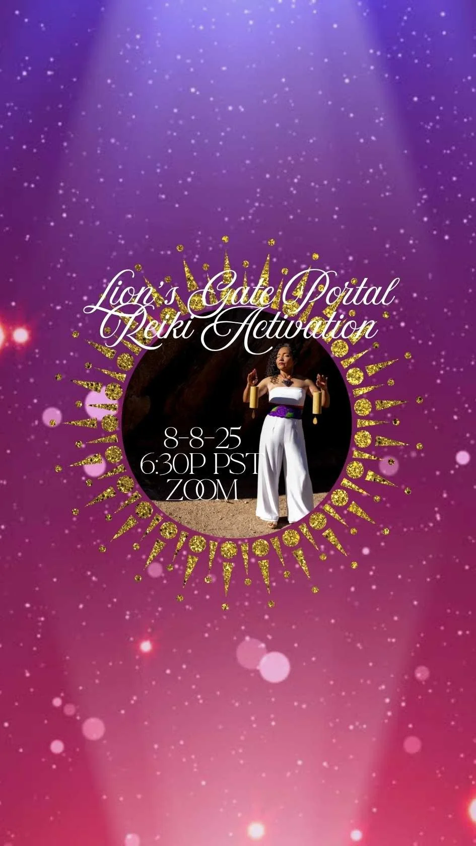 Lion’s Gate Portal Reiki Activation Online Group Distance Reiki Session