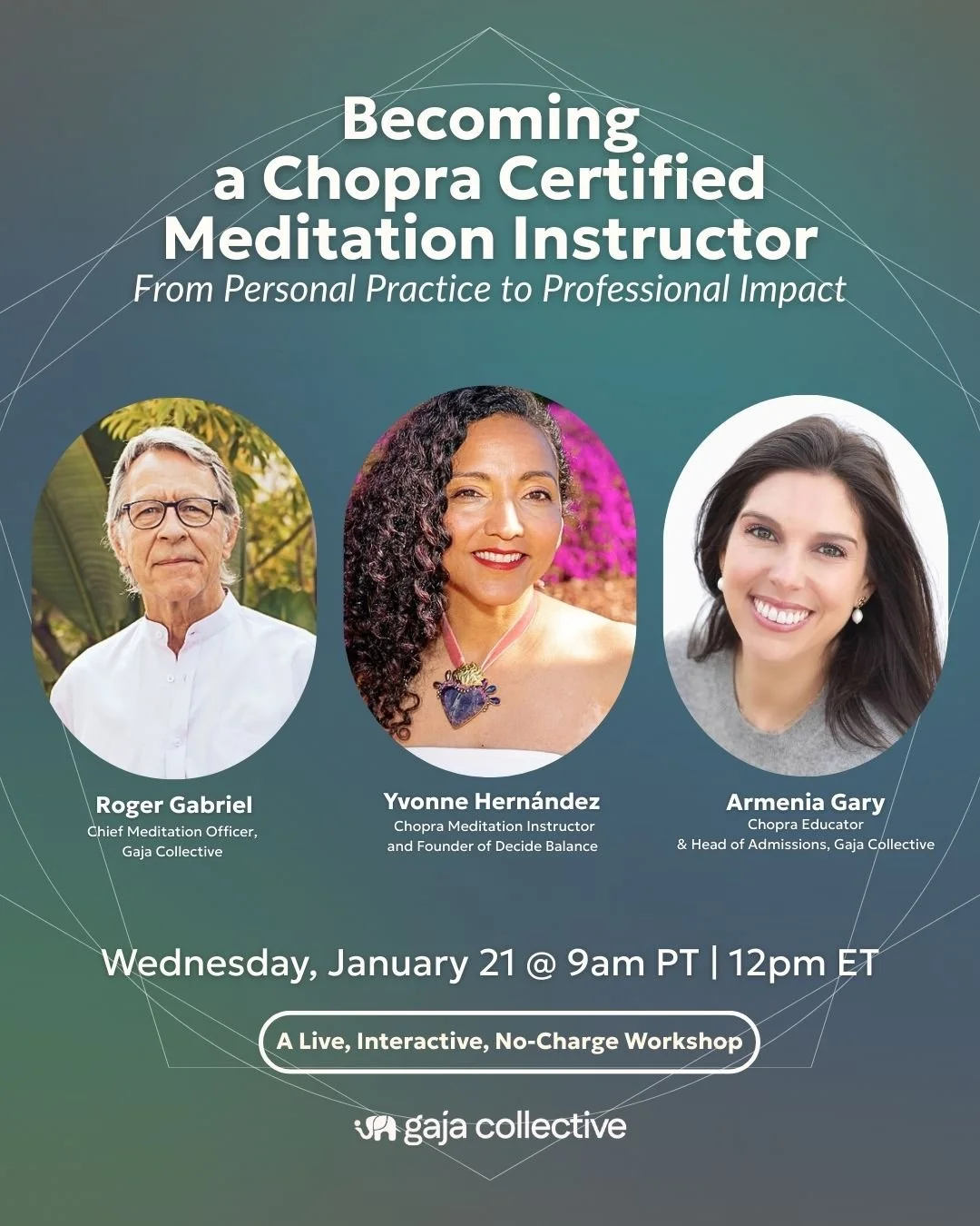 Become a Chopra Certified Meditation Teacher