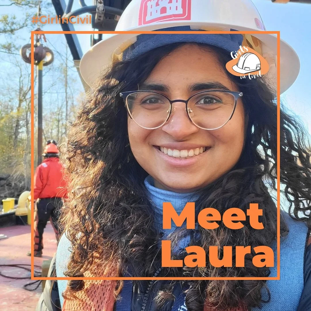 📢 Officially restarting the Meet a Girl in Civil series for the year! 🎉

And who better to start with than Laura Rosario Gonz&aacute;lez (@lauraries26 )? 👷&zwj;♀️✨

Laura was one of the most curious minds on our team, always researching not just w