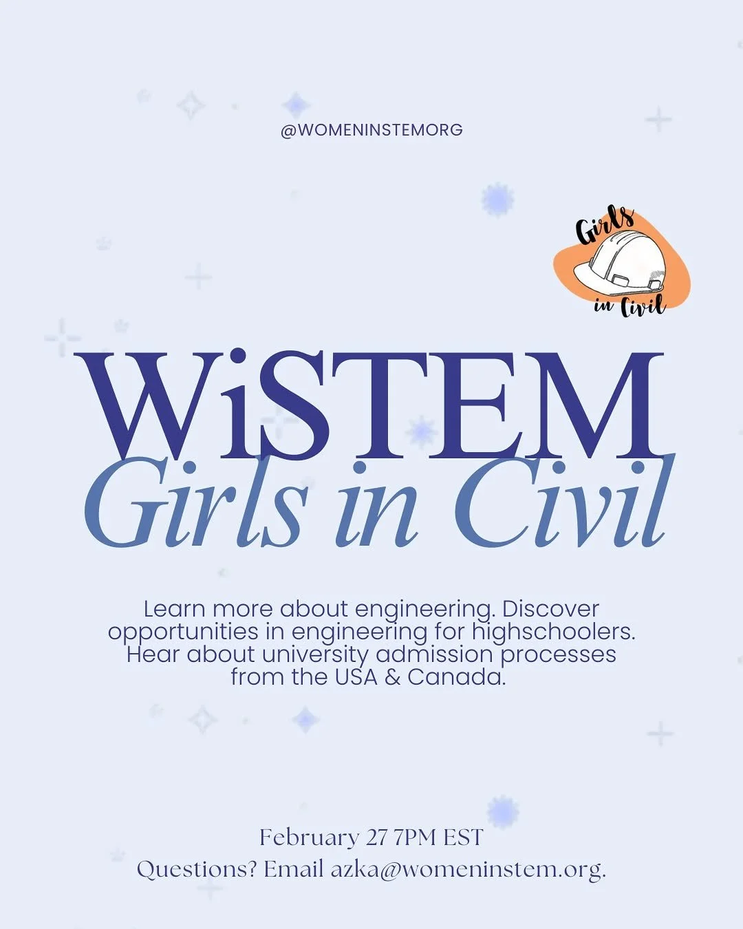 Engineering - WiSTEM x Girls in Civil