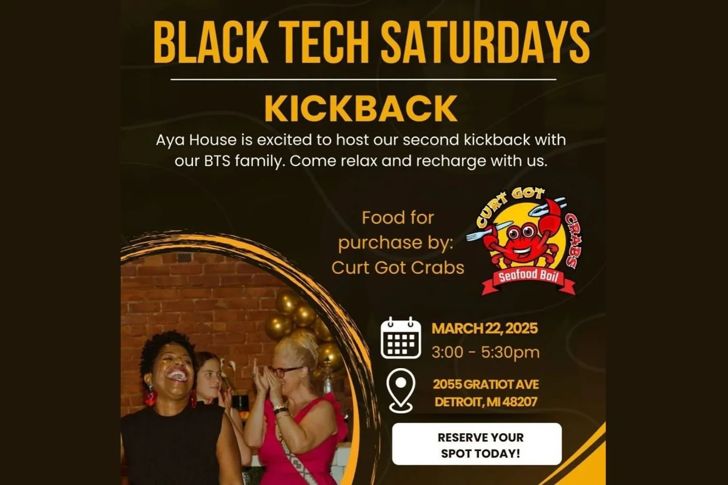 Black Tech Saturdays Kickback