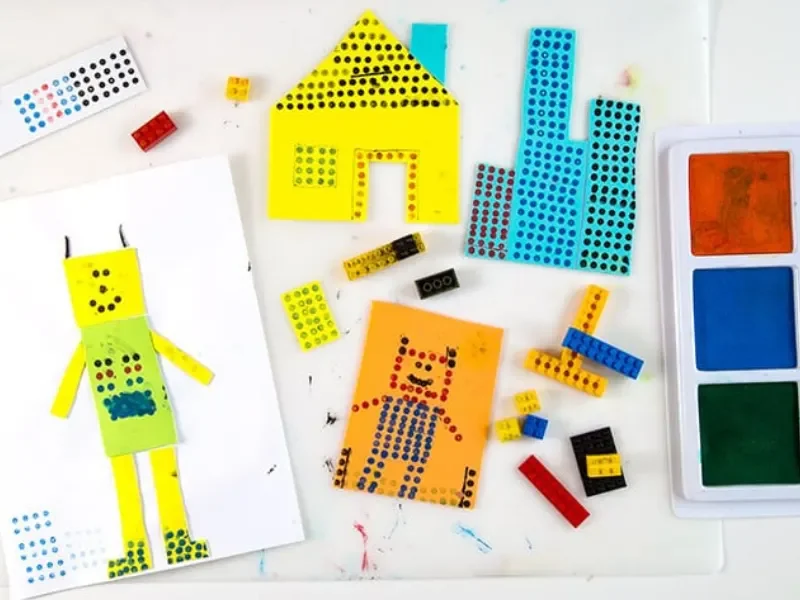Build Your Block! Lego Printmaking with Newburgh Creates