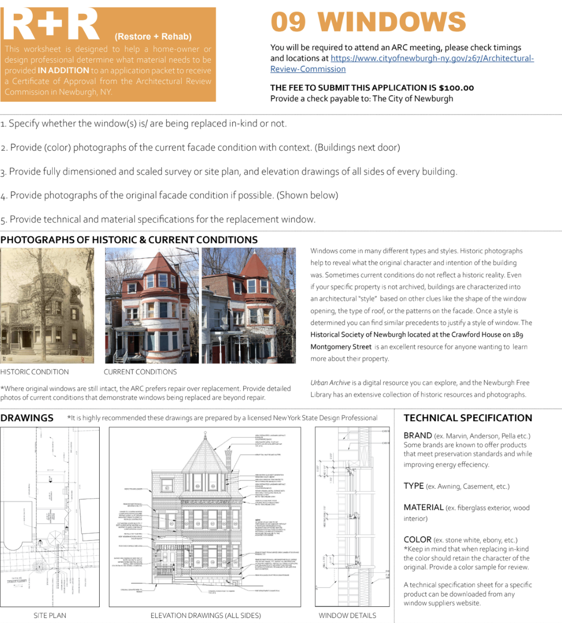 Restore &amp; Rehab Worksheets