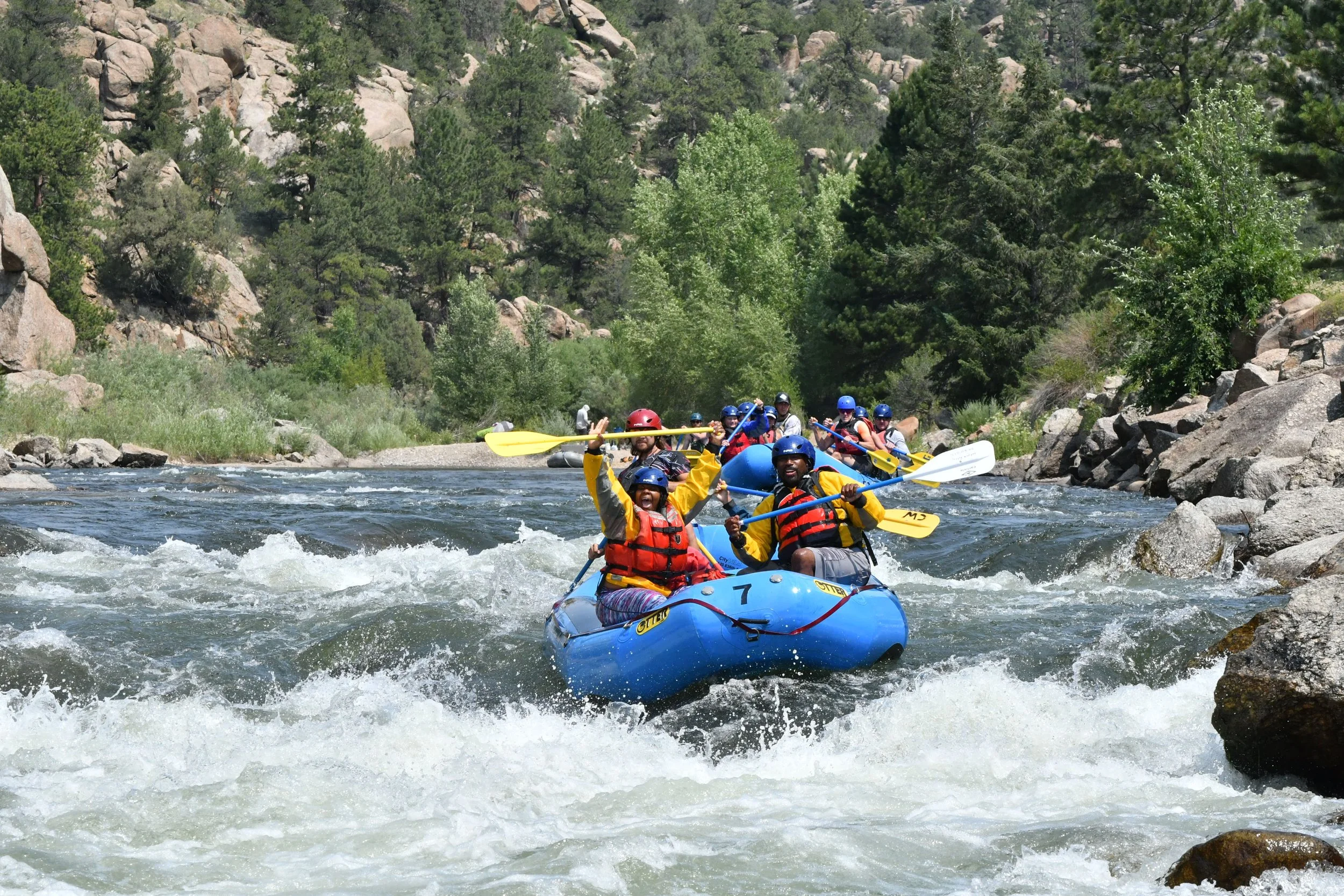 The Numbers Rafting Colorado