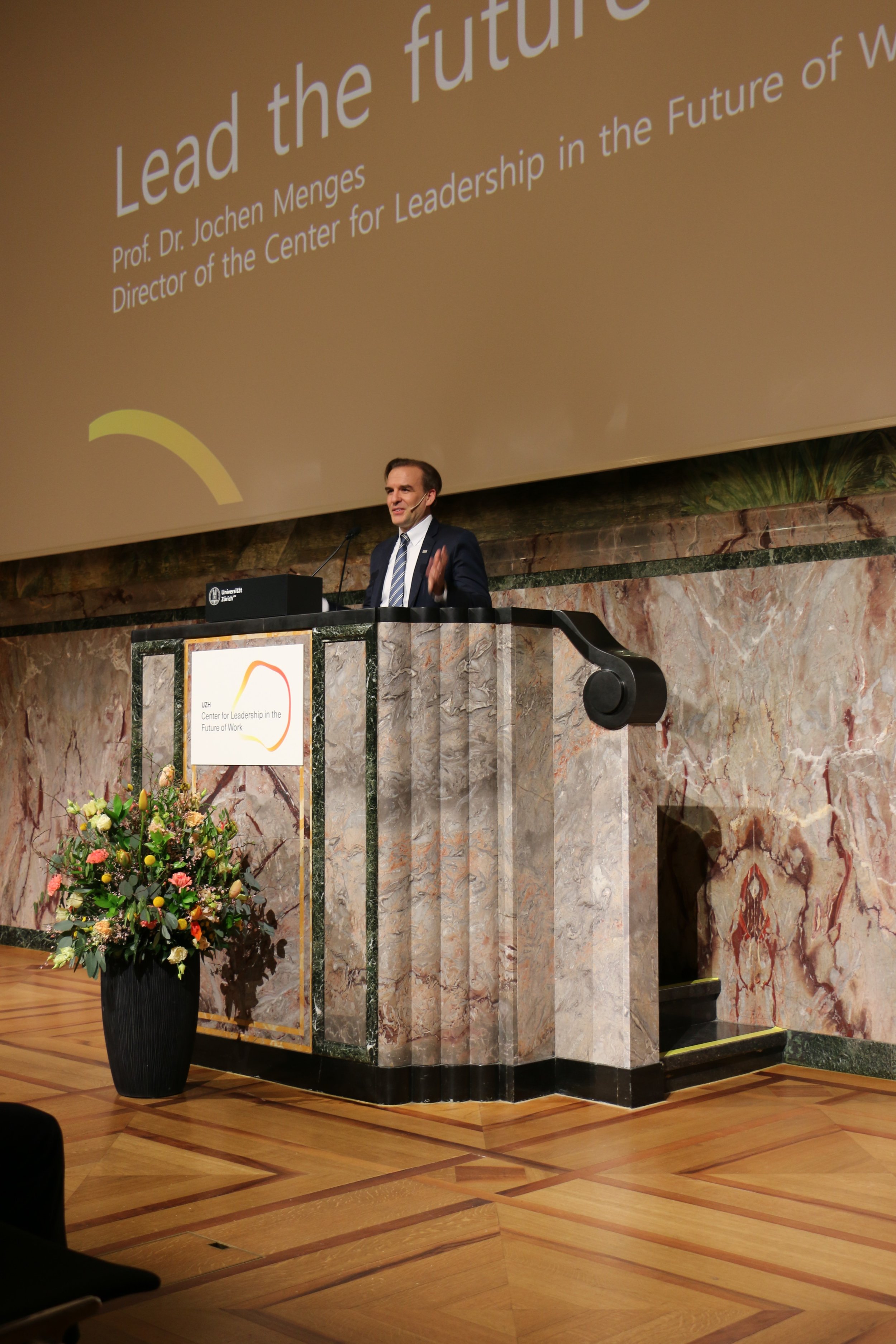 Prof. Dr. Jochen Menges, Director UZH CLFW