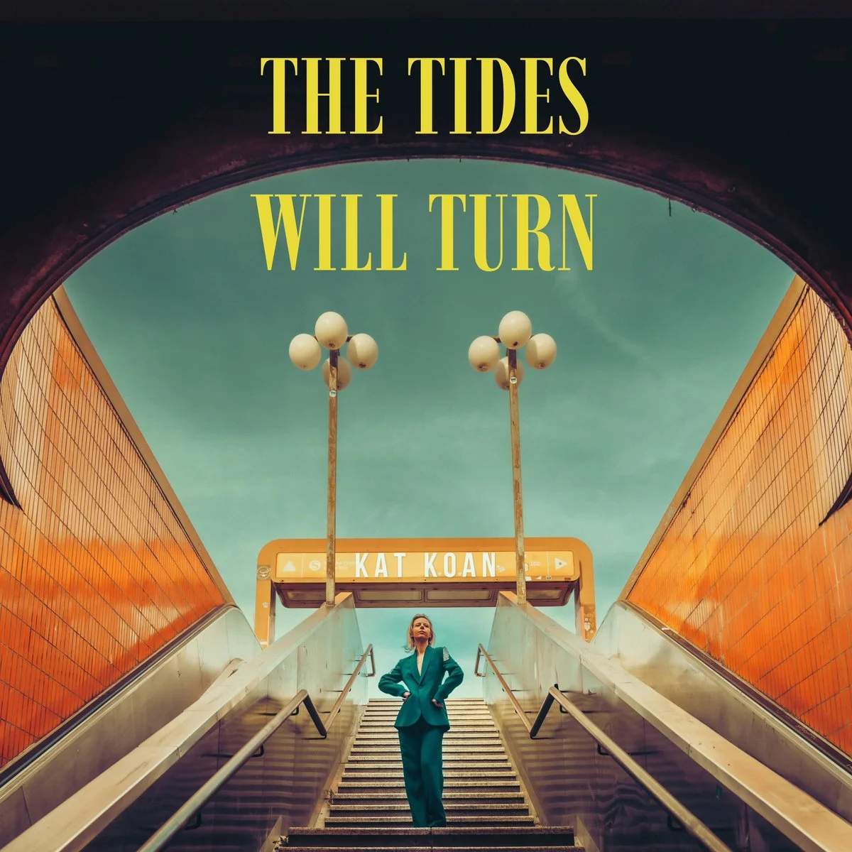 Album Cover: Kat Koan - The Tides Will Turn (Produced and Mixed by Ainsley Adams)