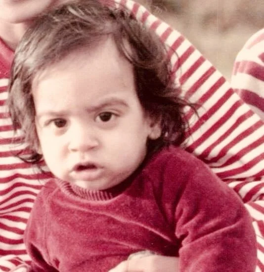 With that head of baby hair, he was destined to be one develish, hell of a lawyer.