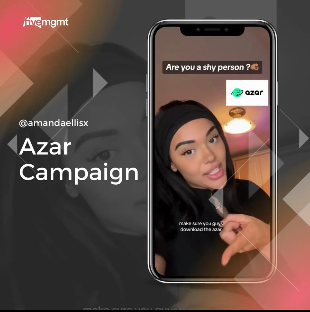 @amandaellisx x @azar_official 

.
.
.
.
.
.
.
.
#creator #creatoragency #talentmanagement #genz #brands #influenceragency #talentmanagementagency #influencer #influencers #agent #talentagent #influenceragent
#managmentagency #branddeals #influencerm