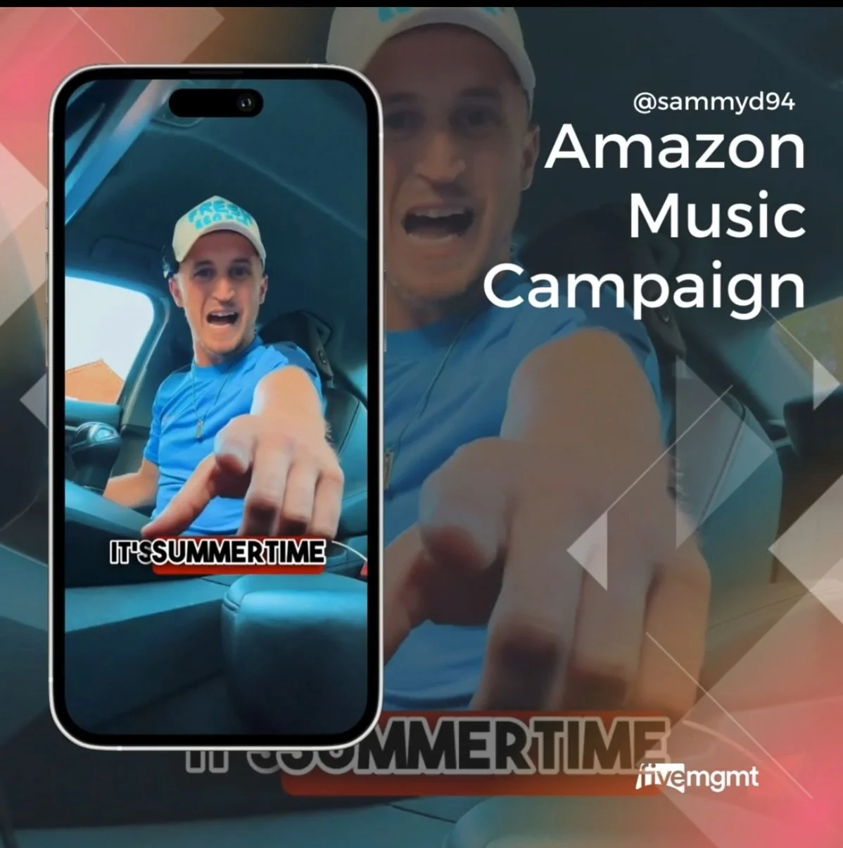 @sammyd94 x @amazonmusic 
.
.
.
.
.
.
.
.
.
#creator #creatoragency #talentmanagement #genz  #brands #influenceragency #talentmanagementagency #influencer #influencers  #agent #talentagent #influenceragent 
#managmentagency #branddeals  #influencerma