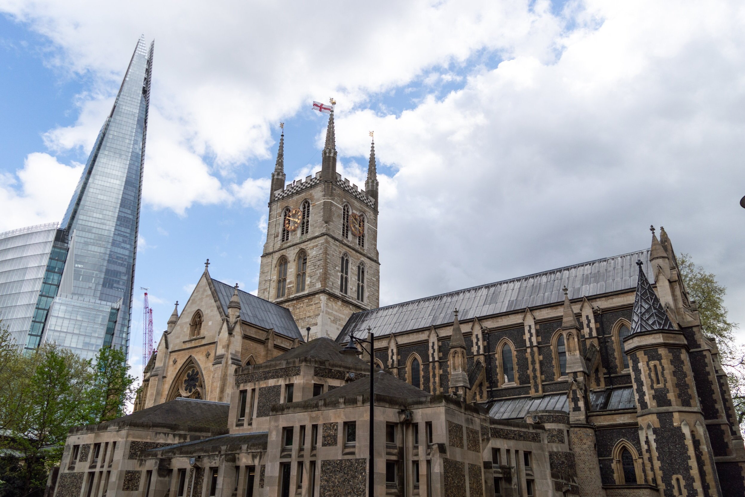 Southwark Cathedral and The Shard credit: Tristan Surtel/Wikimedia Commons, licensed under the&nbsp;Creative Commons&nbsp;Attribution-Share Alike 4.0 International&nbsp;license.