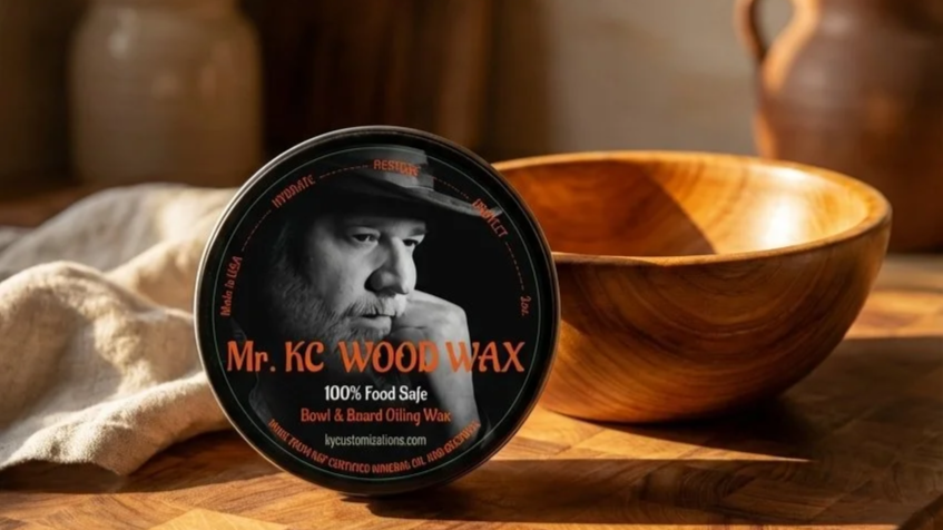 Mr. KC WOOD WAX Bowls and Boards oil