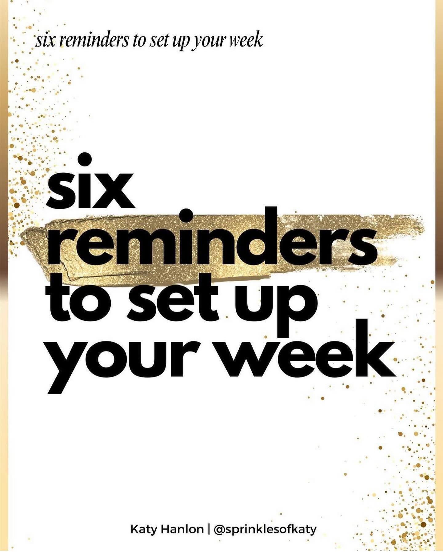 [save, swipe and share] SIX ON SUNDAY 🦋✨🌸

1️⃣ if you want a new outcome, choose a new action.
2️⃣facts over feelings.
3️⃣how you perceive the world is how you receive the world.
4️⃣perfectionism is no option.
5️⃣replace blame with responsibility.
