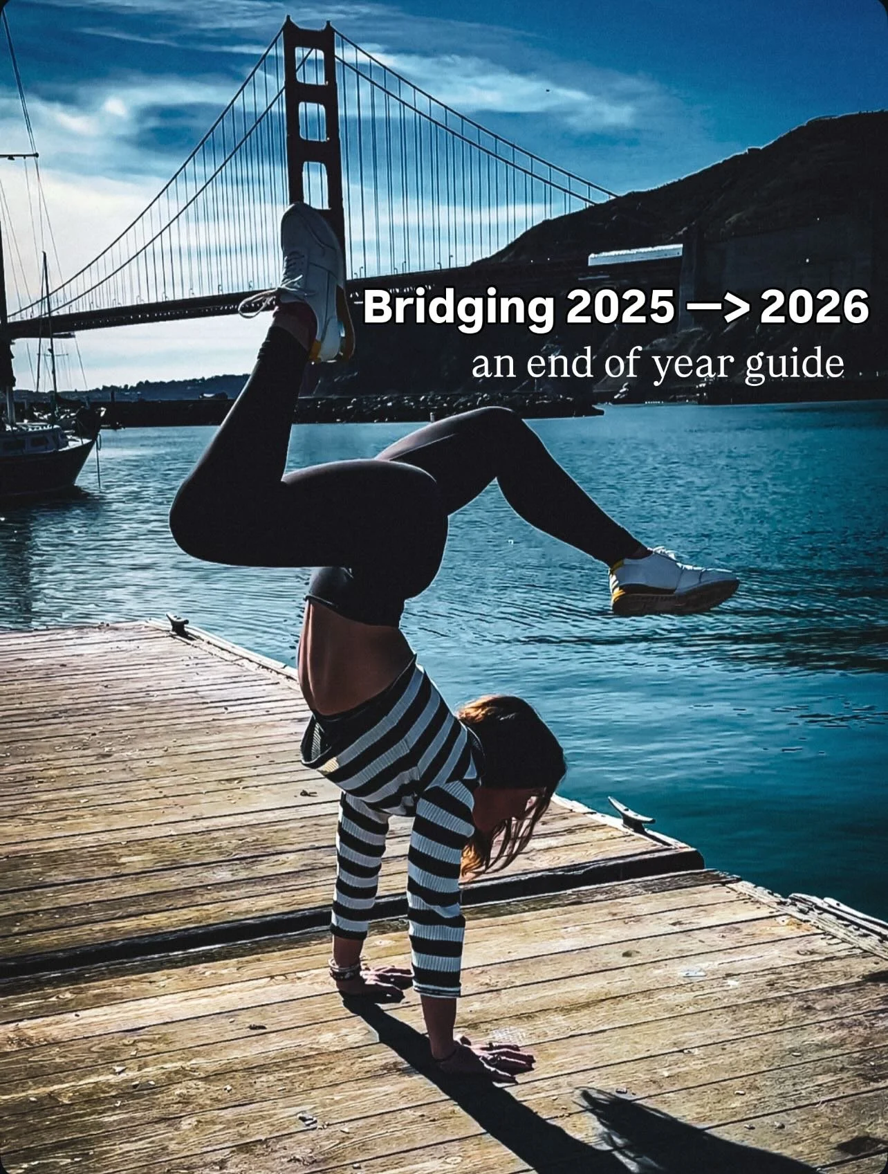 [SAVE IT!] We&rsquo;ve got one foot in 25, one foot in 26. And my brain is doing that thing where it pretends like Jan 1 is the deadline.🙃

Here&rsquo;s a tiny end of the year guide, because resets are fun and rejuvenating and&hellip;.&ldquo;fix you