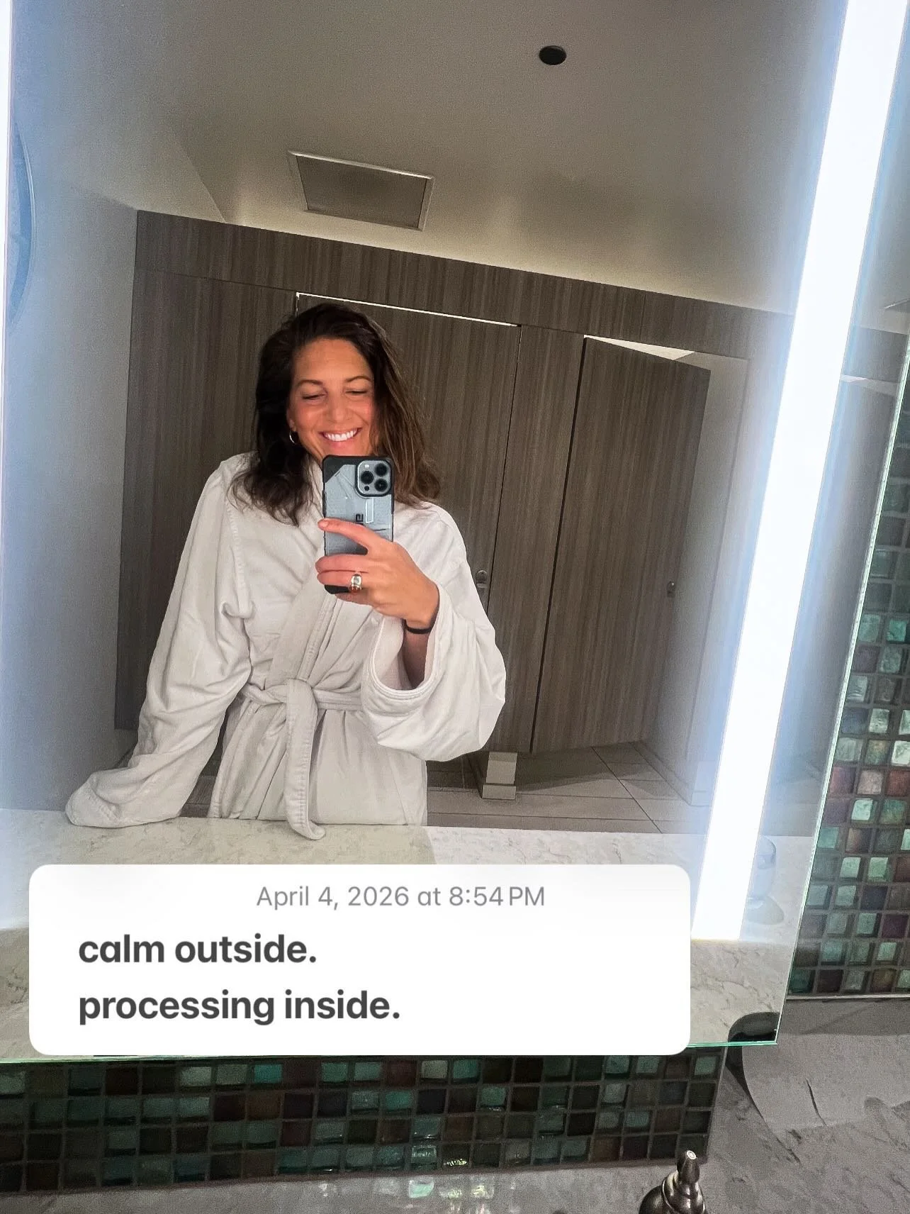 What you see: relaxed, post-massage Katy 
What you don&rsquo;t see: me having a lil moment about an upcoming birthday 

✨Real Talk ✨It&rsquo;s been a mix of feelings I didn&rsquo;t totally expect. Not a full spiral. Just&hellip; noticing. Like how I: