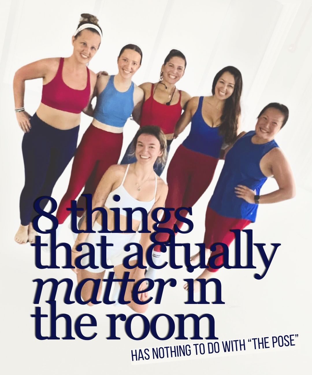 📣The pose isn&rsquo;t the point&hellip; it&rsquo;s the WOO :) I say this all the time in the room but gonna say it here again&hellip;come to the room not to perfect, to perform, to prove. Come to the room to remember YOU through the postures, poses 