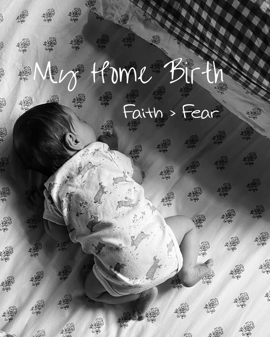 I&rsquo;ve had two very different birth experiences - both were incredible!! 
I felt God was calling us to try for a home birth with our second baby. He put that desire on my heart and truly delivered His promise. 
This home birth was peaceful, freei