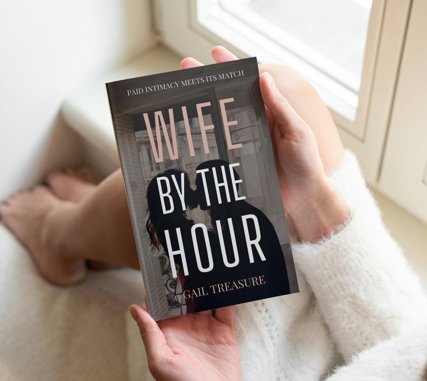 Are you a cheater? You're about to be...

Gail Treasure's &quot;Wife by the Hour&quot; is out TODAY, so all the other books on your bedside table can turn a blind eye.

This scintillating story about an escort who falls for the wrong man will certain