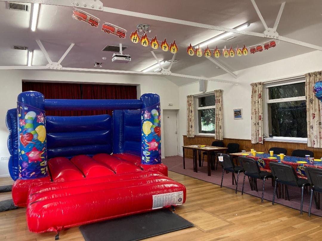 Children's parties are very popular at Bradley Village Hall