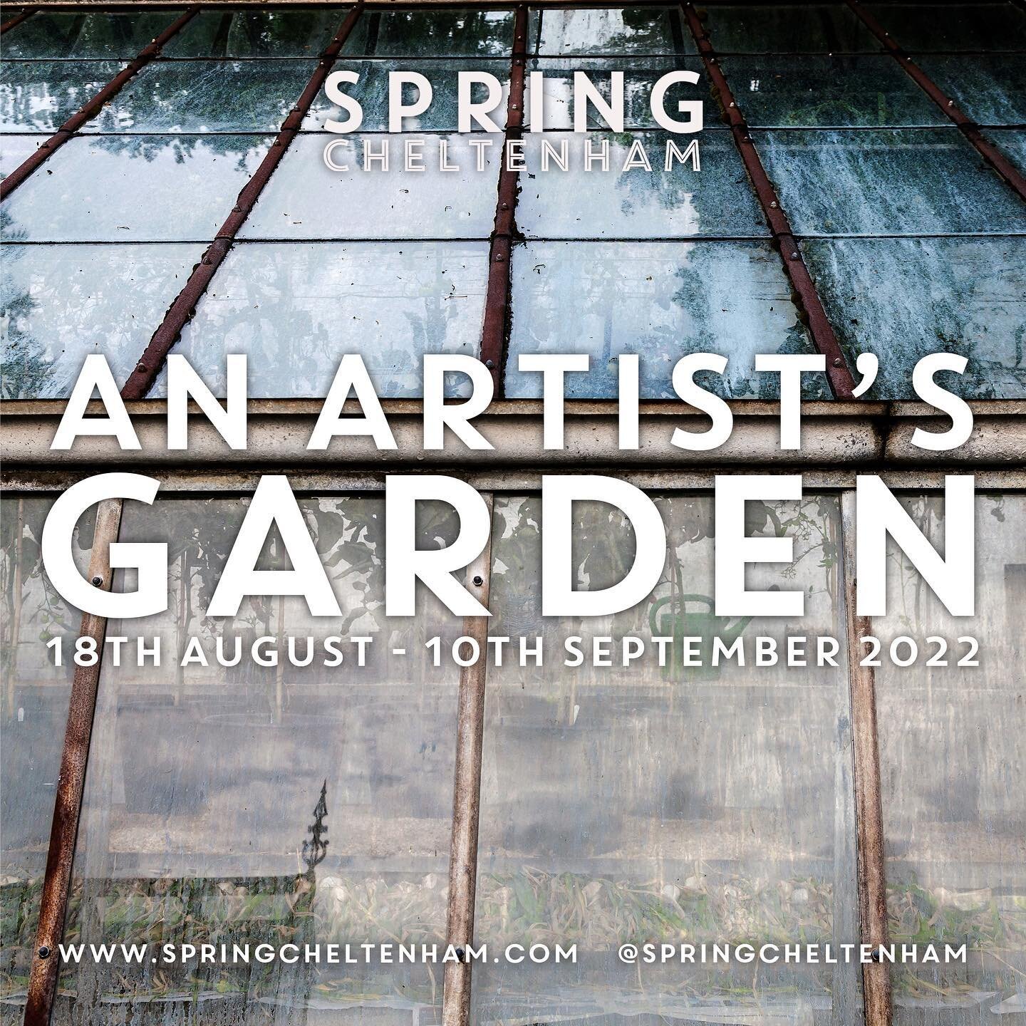 Opening tomorrow!!! 

A brand new SPRING curated show featuring a glorious array of paintings, photographs, ceramics and collages, all inspired by gardens. 

AN ARTIST'S GARDEN
18th August - 10th September 2022 Tuesday - Saturday, 10am - 5pm

Conrad 