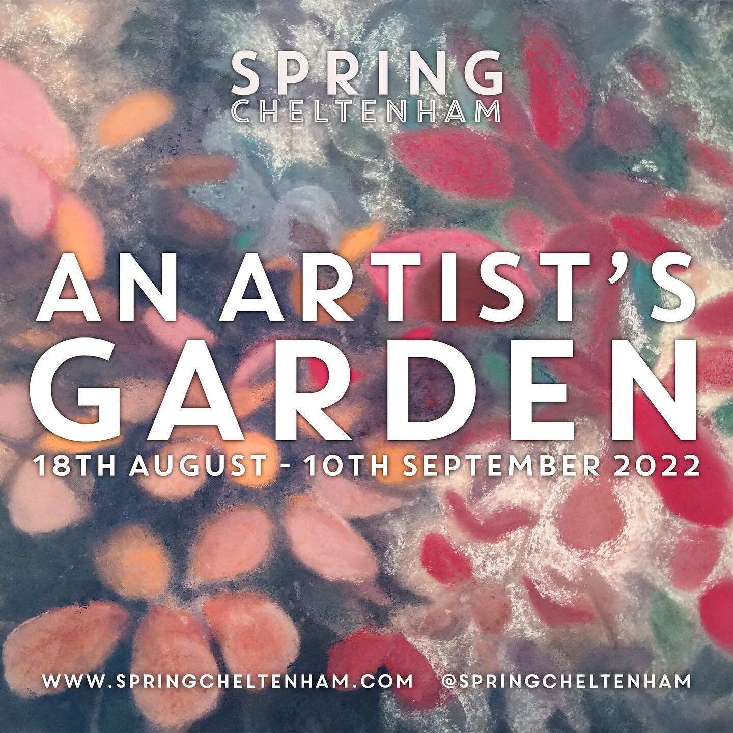 Opening tomorrow!!! 

A brand new SPRING curated show featuring a glorious array of paintings, photographs, ceramics and collages, all inspired by gardens. 

AN ARTIST'S GARDEN
18th August - 10th September 2022 Tuesday - Saturday, 10am - 5pm

Conrad 