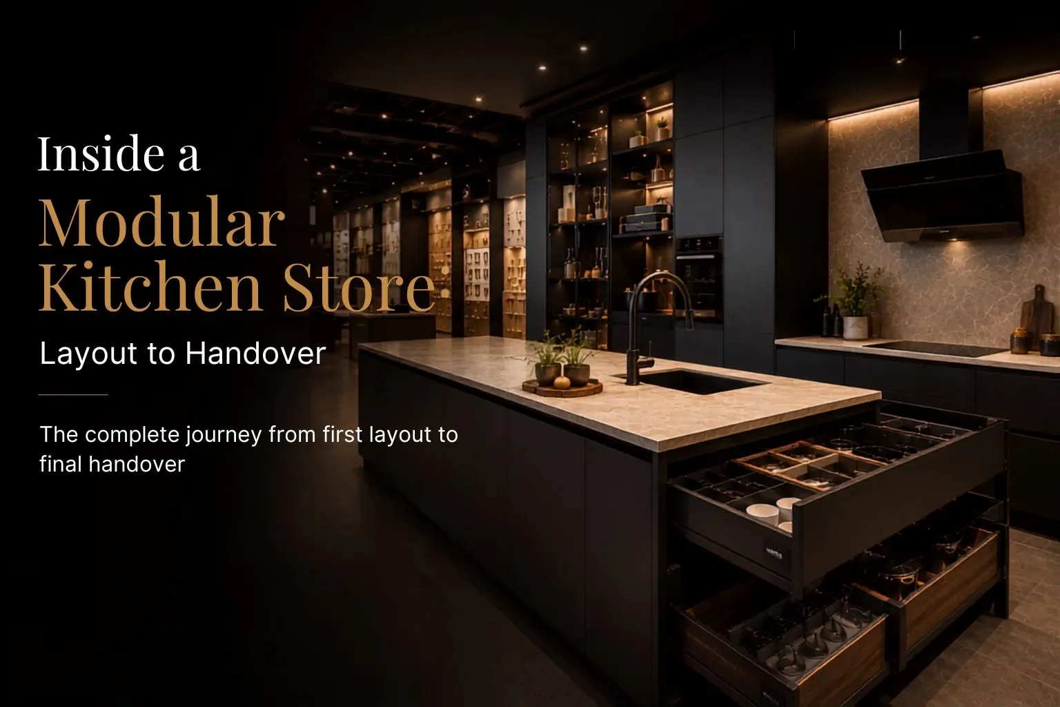 Inside a Modular Kitchen Store: Layout to Handover