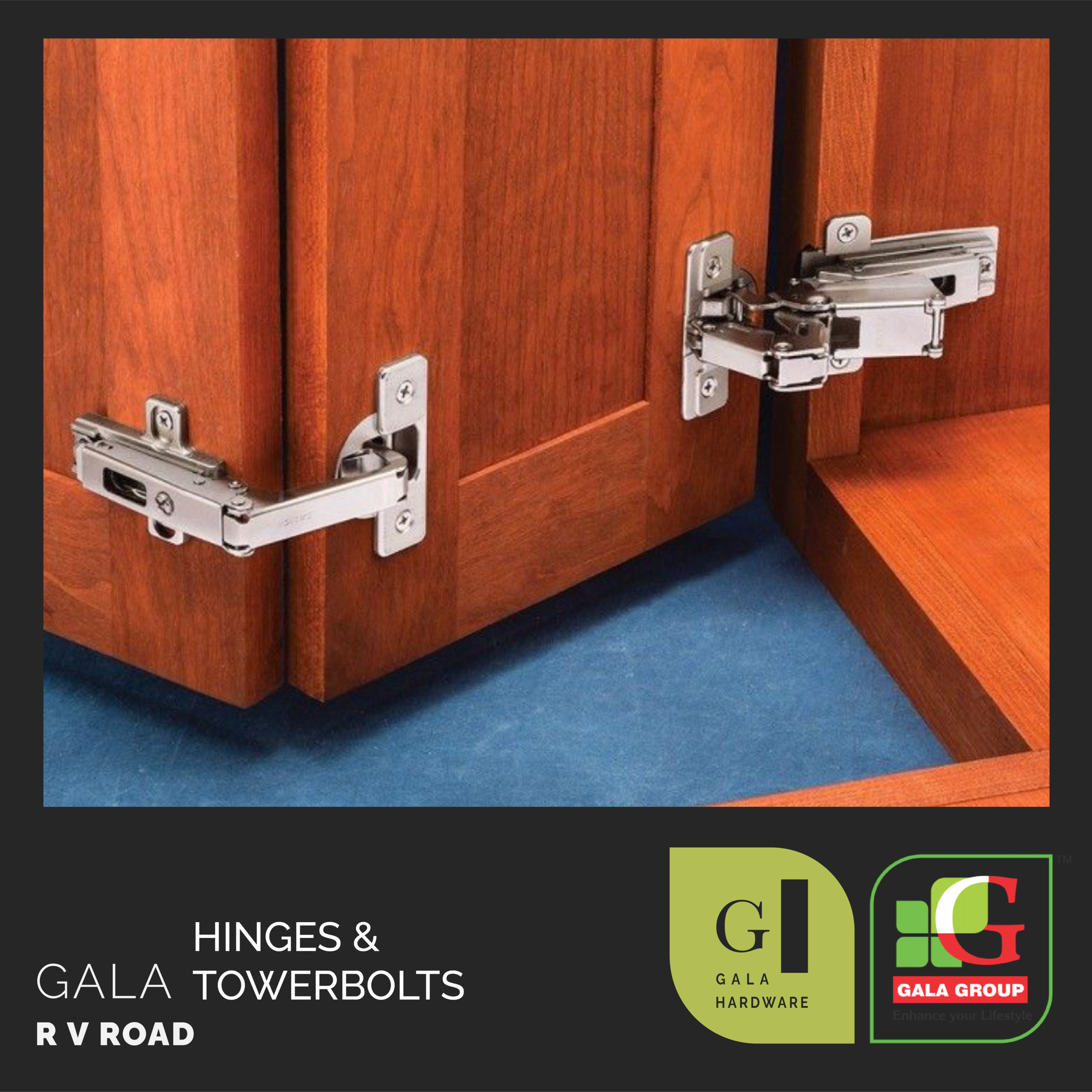Gala Hardware - Hinges