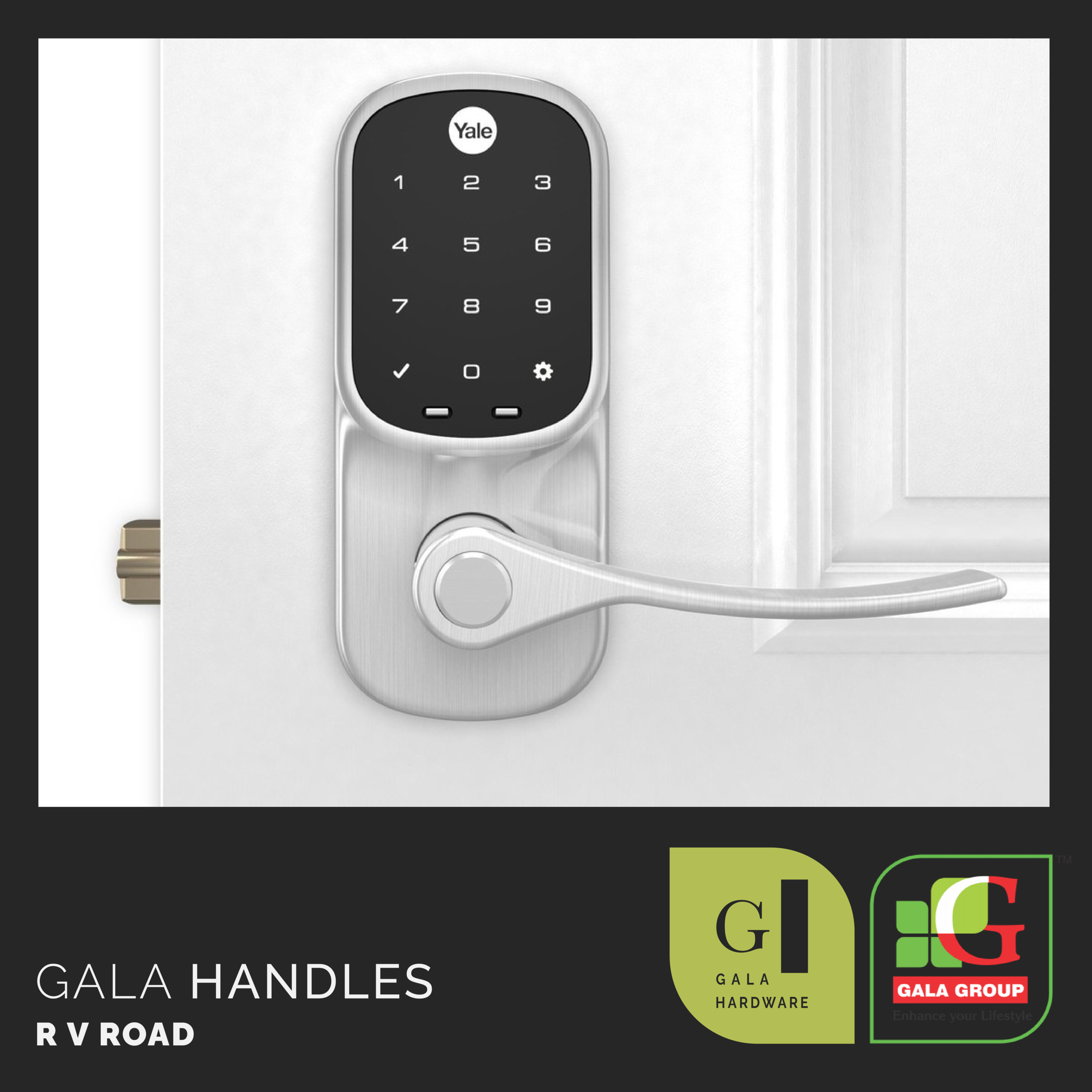Gala Hardware - Door handles