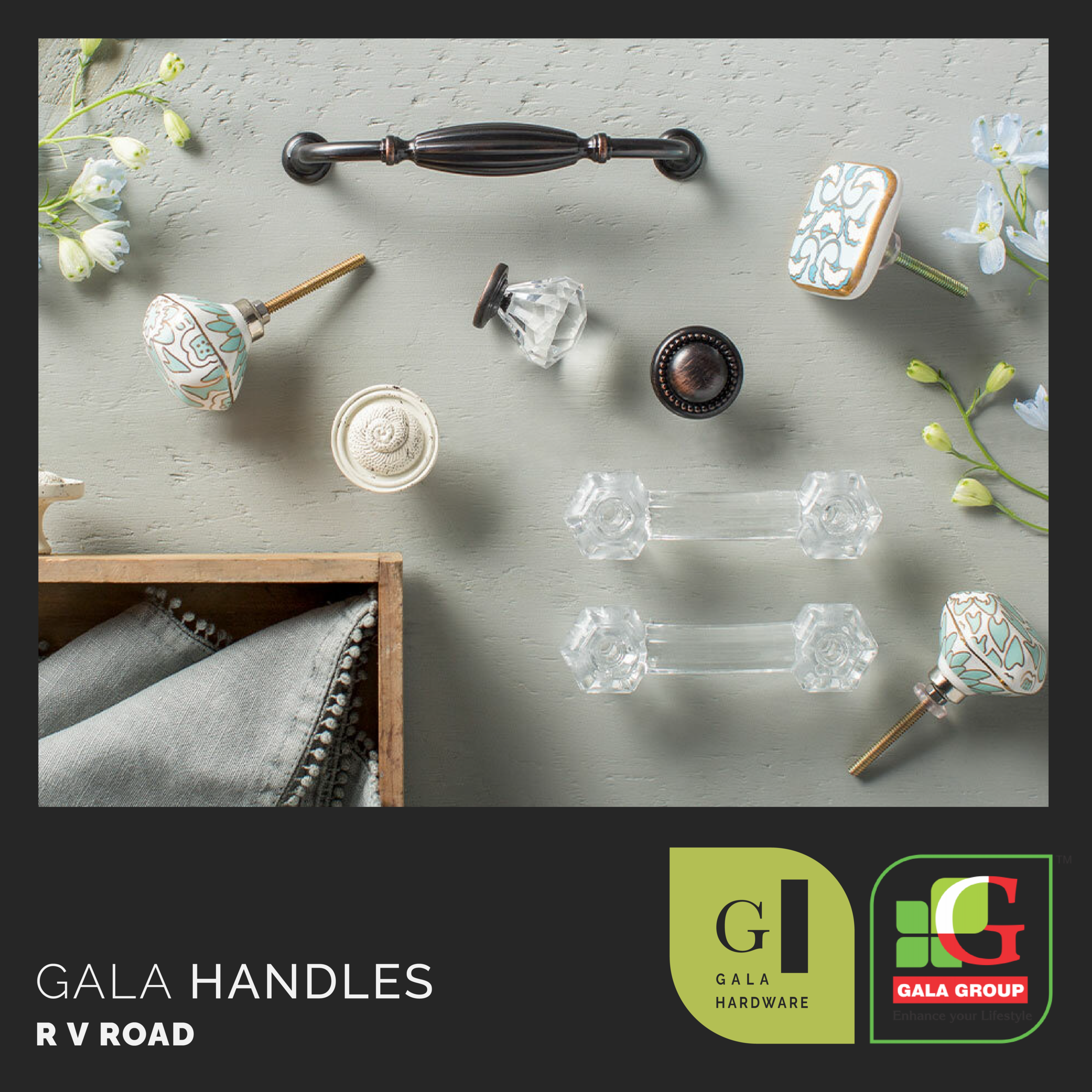 Gala Hardware - Door handles