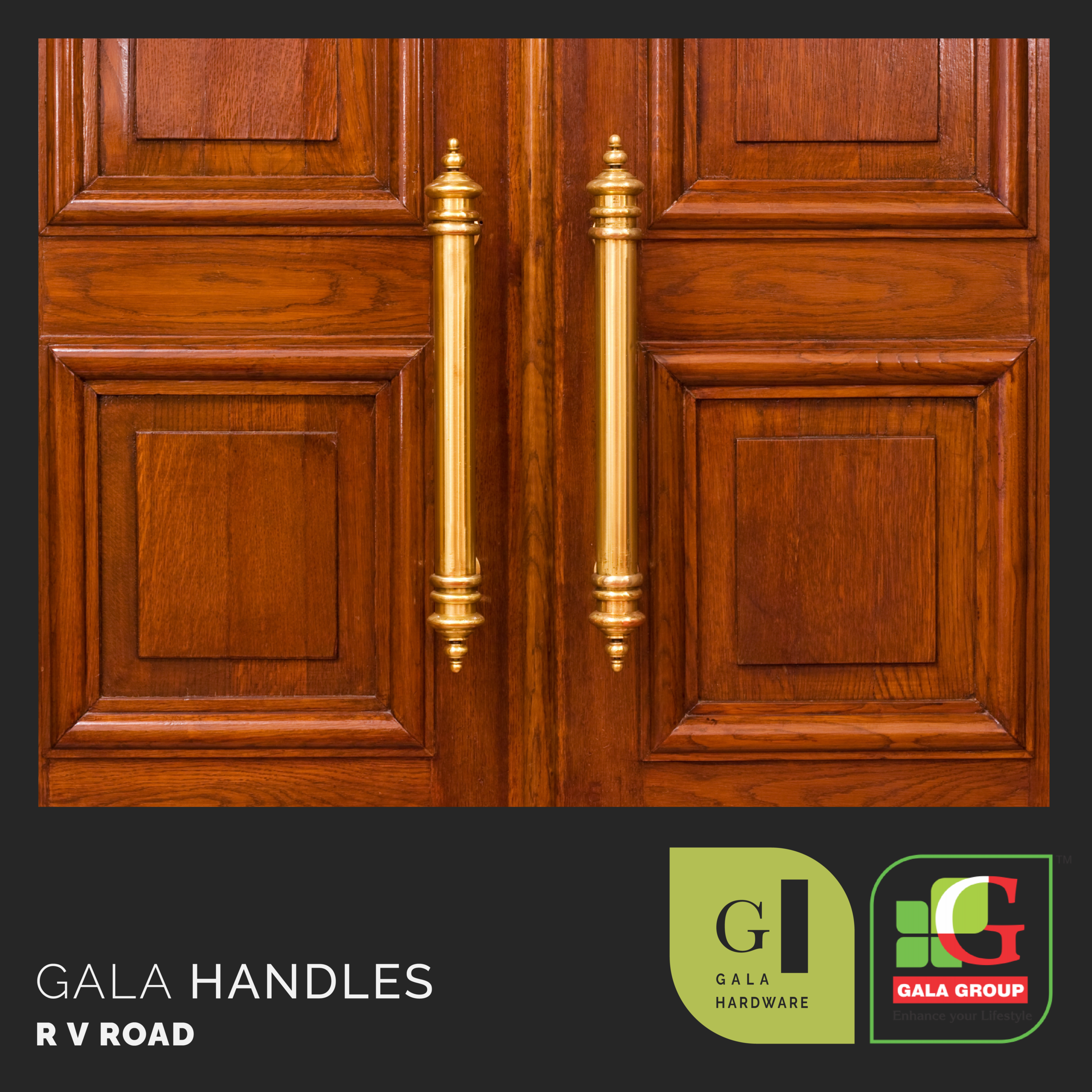 Gala Hardware - Door handles