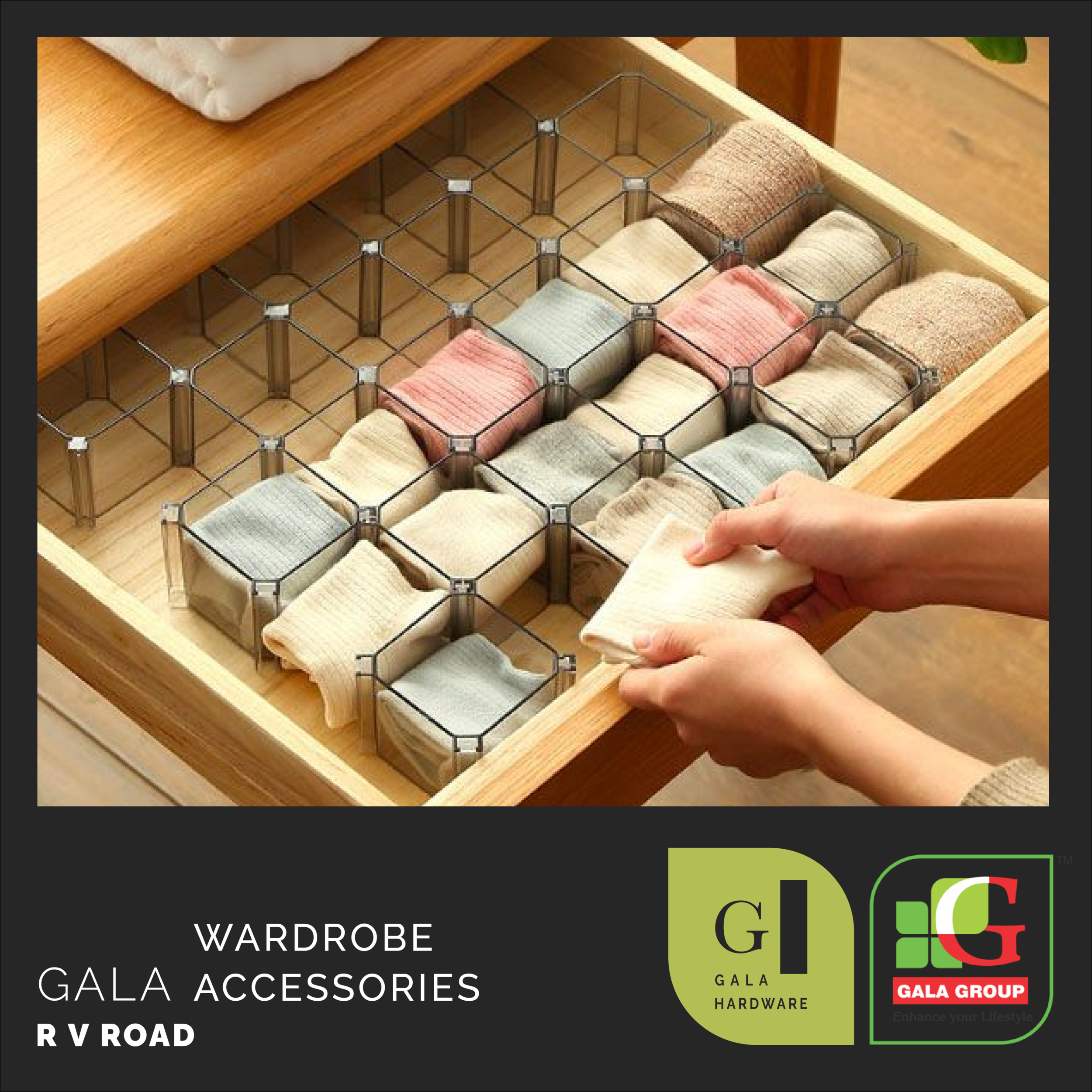 Gala Hardware - Wardrobe accessories