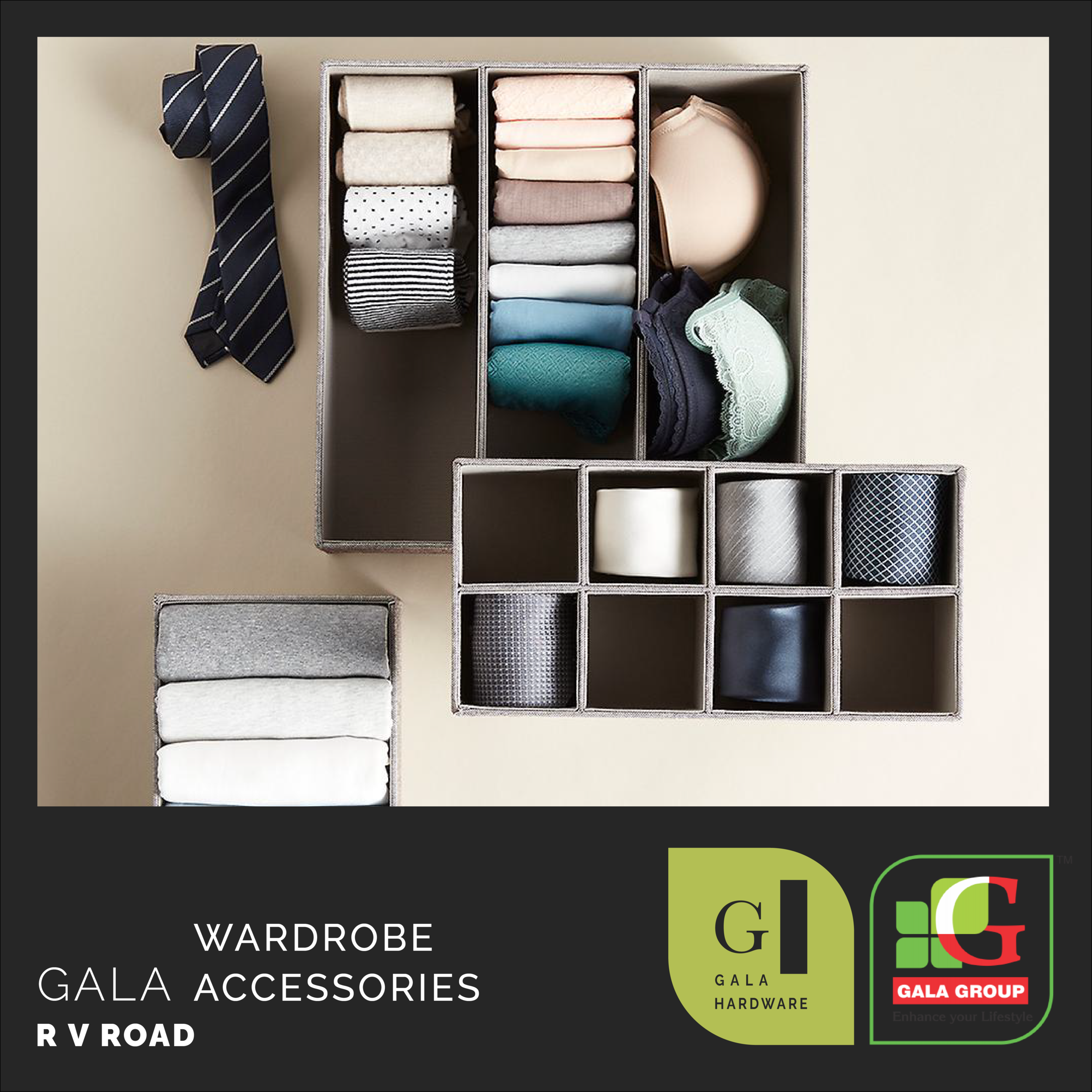Gala Hardware - Wardrobe accessories